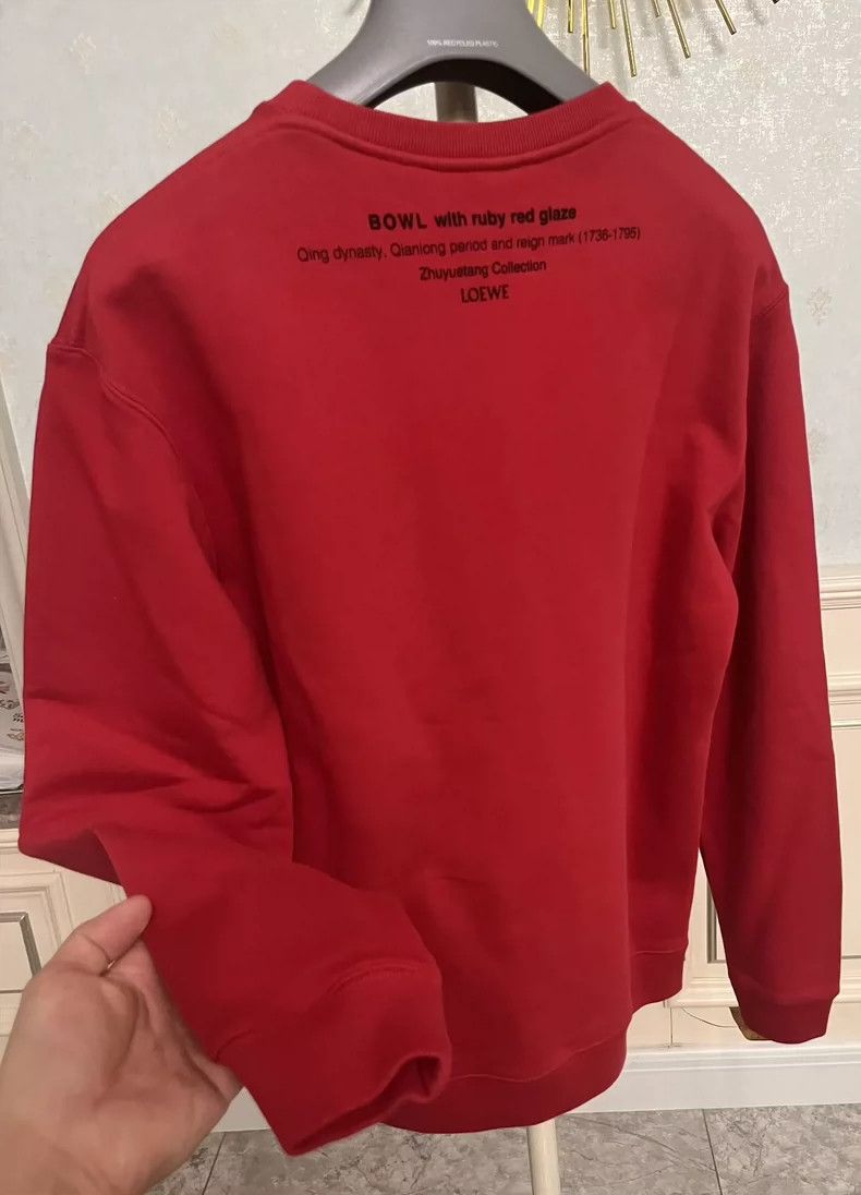 Loewe LOEWE Men's porcelain museum limited edition thick hoodie Size US XS / EU 42 / 0 - 6 Thumbnail