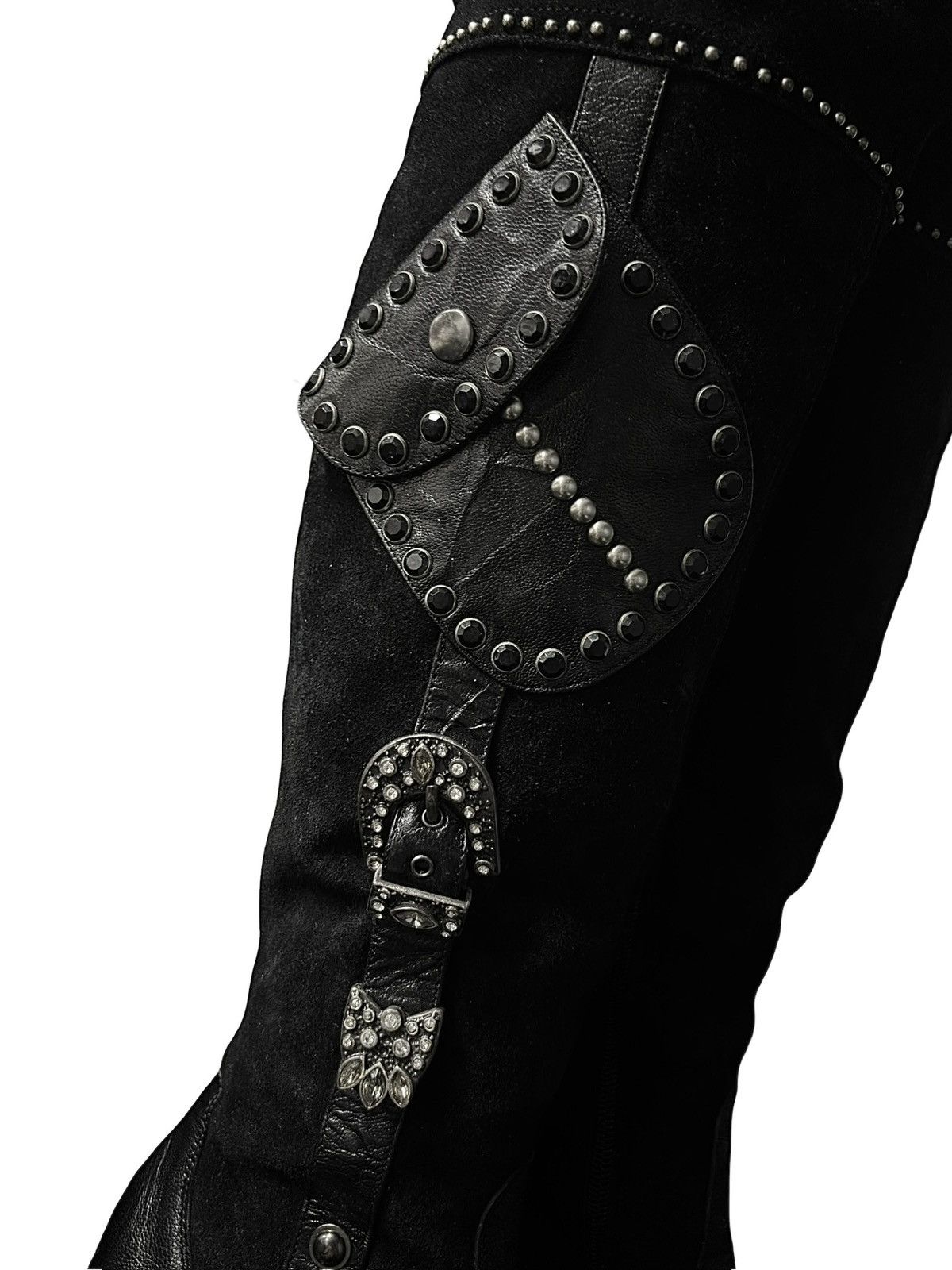 Cowboy Equipment Vintage El Dantes over-the-knee high boots Size 37 Size US 7 / IT 37 - 3 Thumbnail