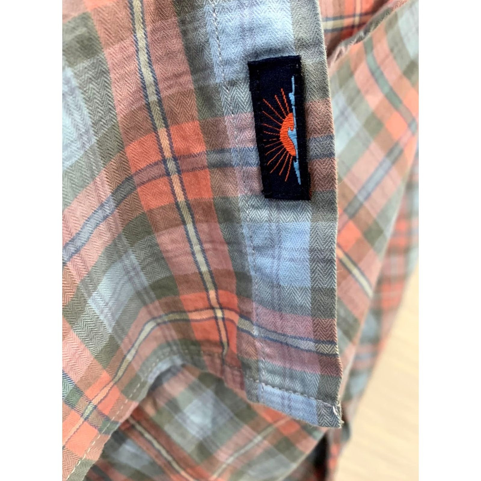 Faherty Faherty Brand Button-Down Shirt Plaid Long Sleeve Blue Pink Heritage S Mens Shirt Size US S / EU 44-46 / 1 - 5 Thumbnail
