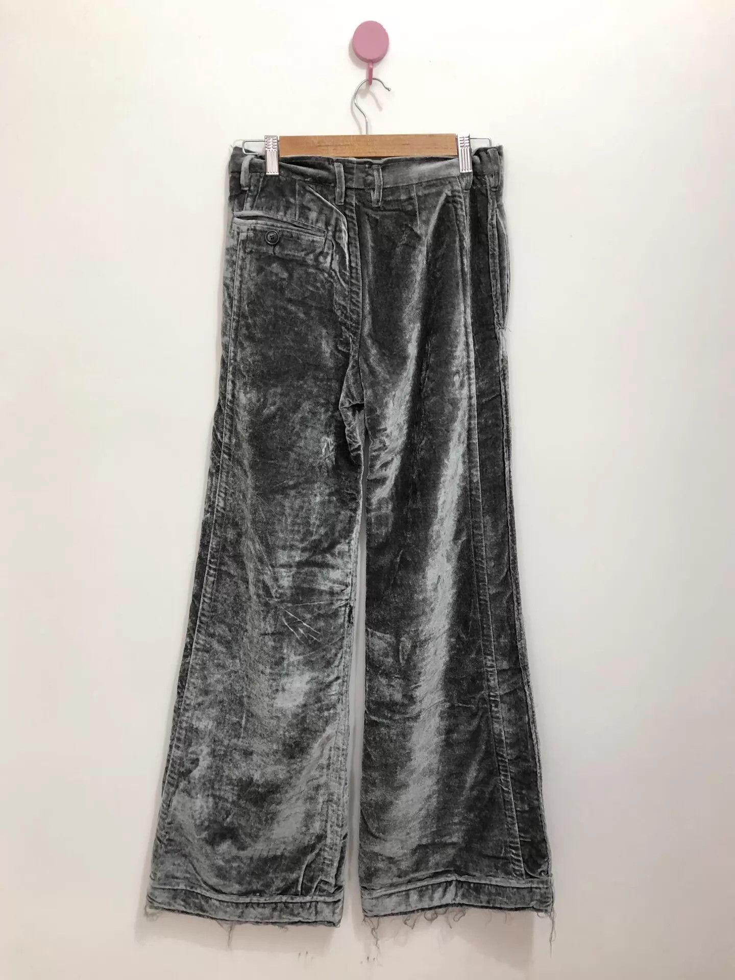 Takahiromiyashita The Soloist. TMT soloist Silk Pants w/Sheepskin Pockets 46 Tall Skinny Size US 30 / EU 46 - 2 Thumbnail