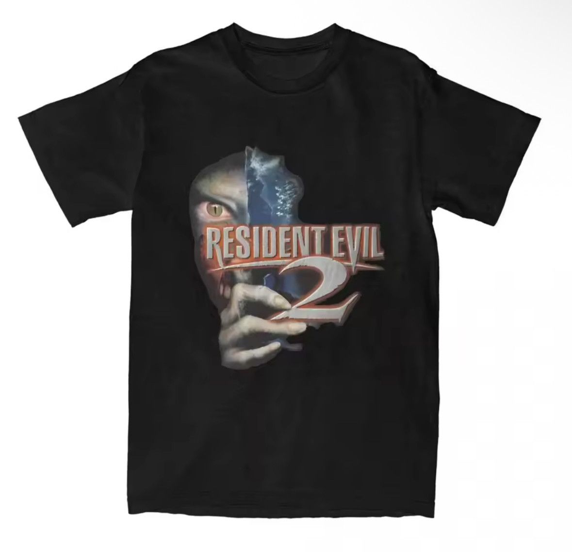 Other Street Retro Resident Evil 2 Print Short Sleeve T-Shirt Size US XXL / EU 58 / 5 - 1 Thumbnail