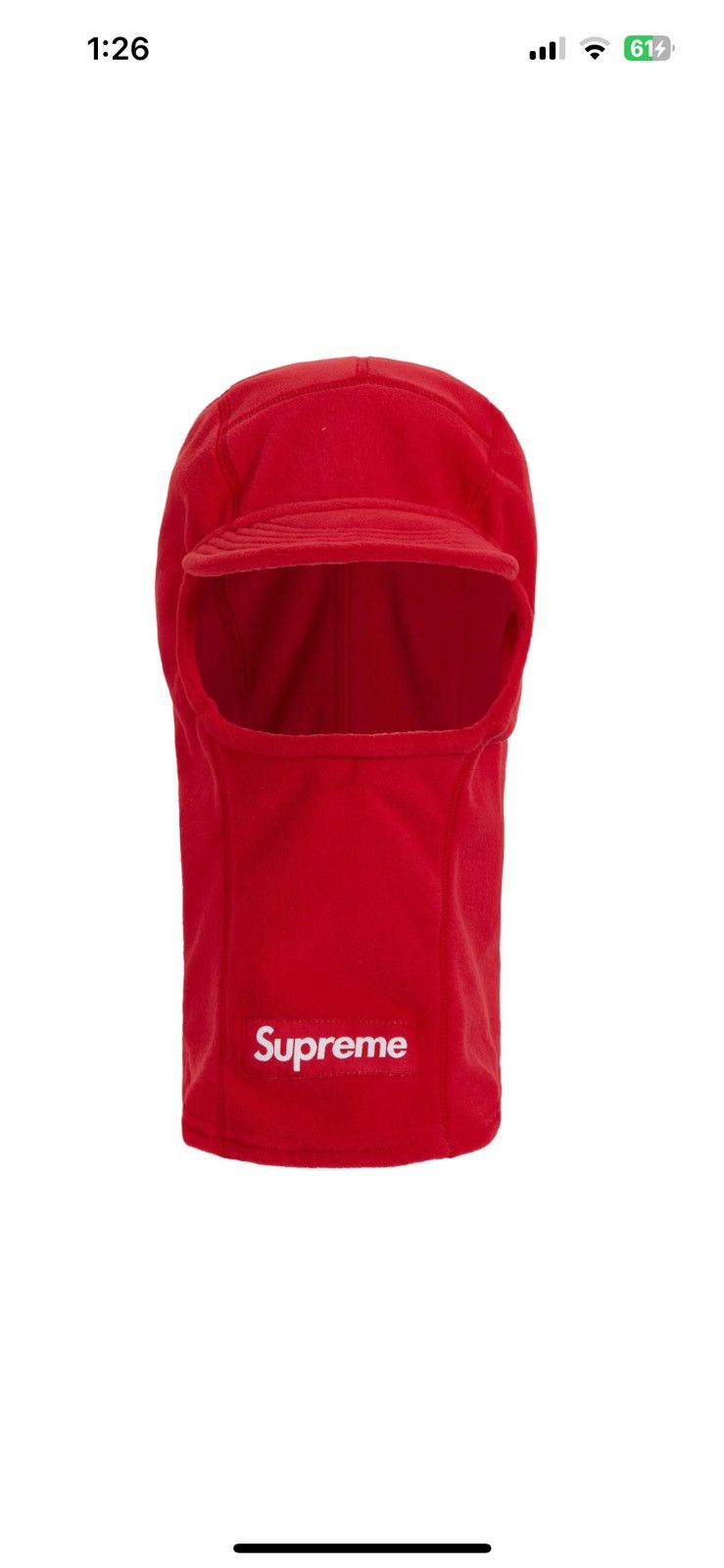 Polartec × Supreme Supreme Polartec Brim Balaclava Size ONE SIZE - 2 Thumbnail