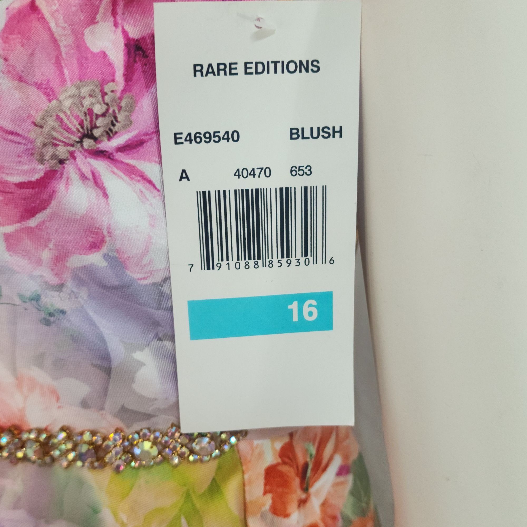 Other Girls Rare Edition Dress Size 16 XL Party Princess Floral Go Size XS / US 0-2 / IT 36-38 - 5 Thumbnail