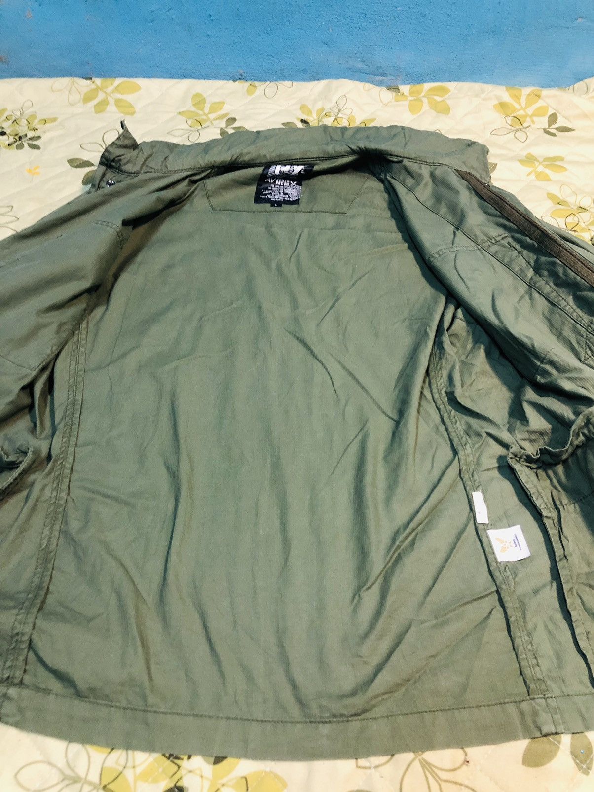 Avirex Avirex Military Zippered Jacket (30) Size US L / EU 52-54 / 3 - 9 Thumbnail