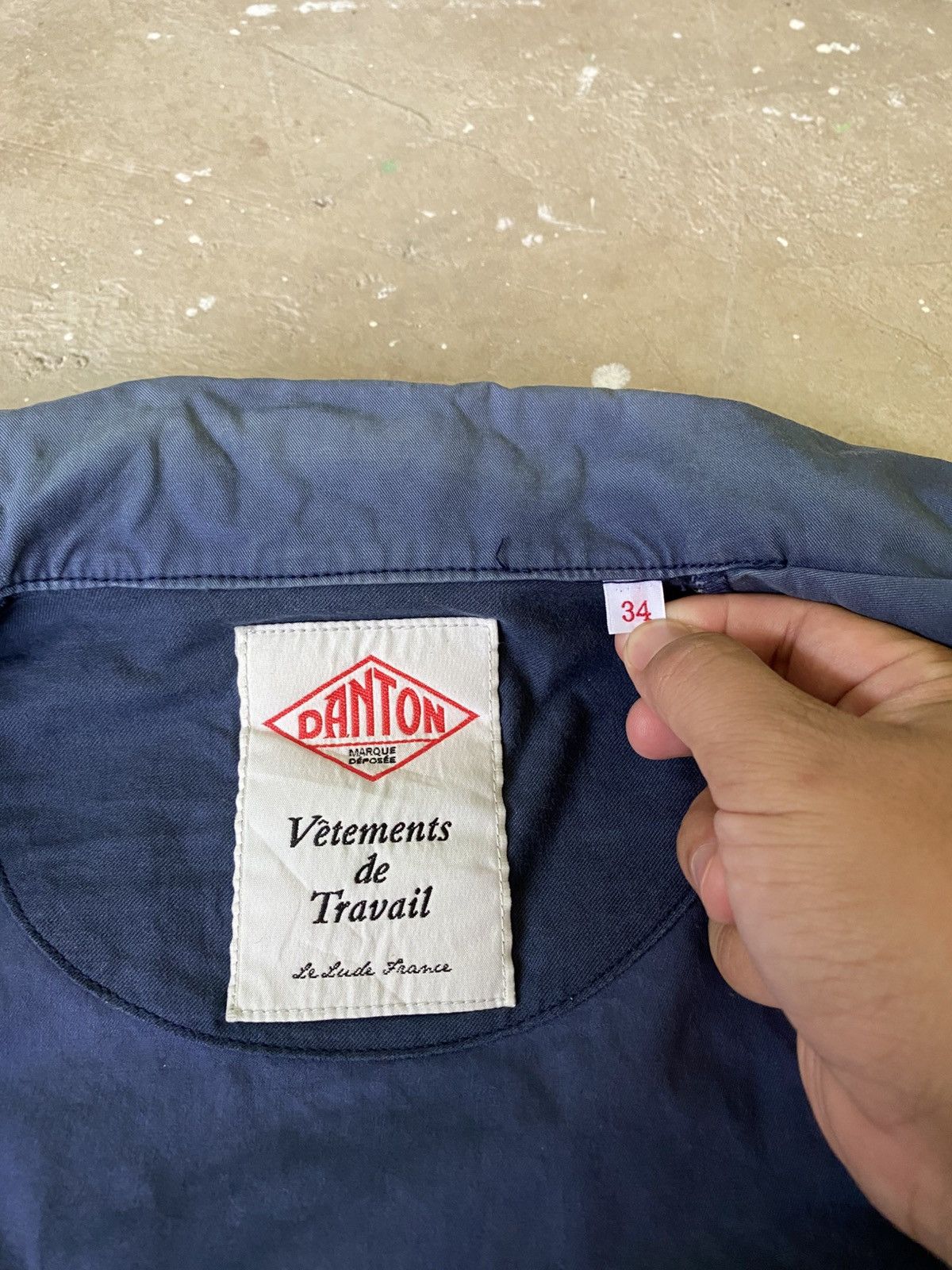 Danton Danton Double Breasted Work Jacket Navy Japan Size S / US 4 / IT 40 - 8 Thumbnail