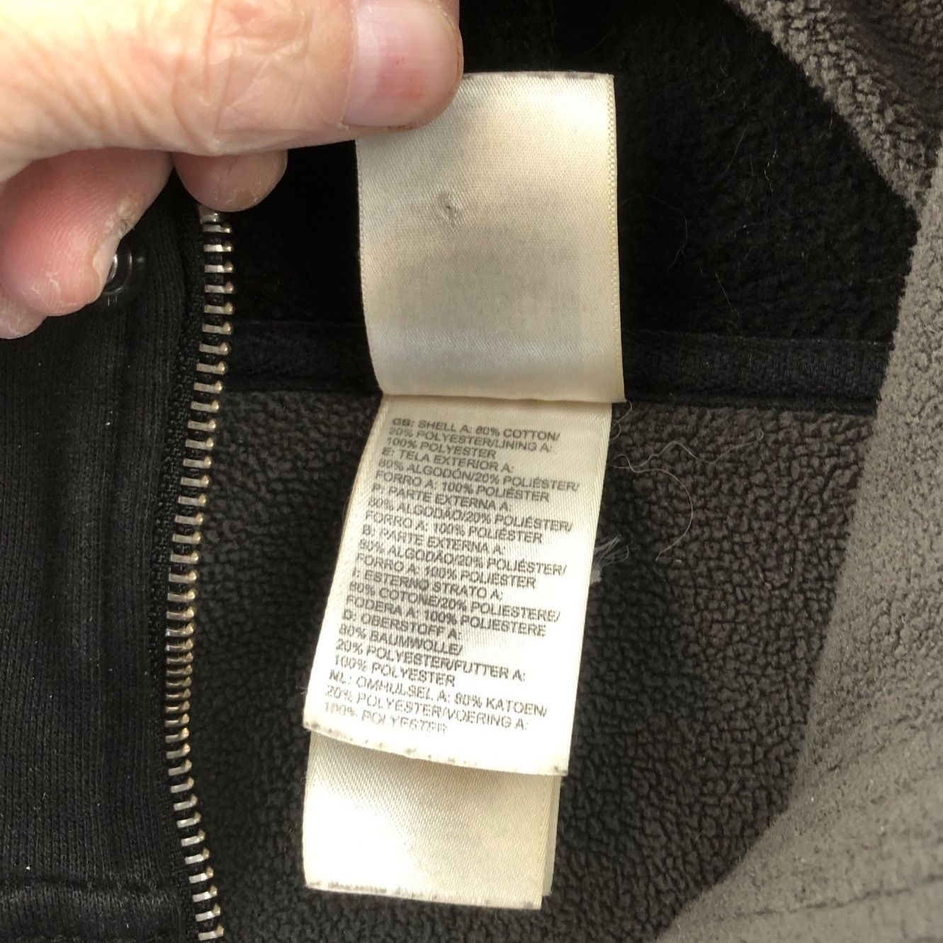 The North Face The North Face Men's Fleece Parka XL Black Lined Hoodie Full Size US XL / EU 56 / 4 - 8 Thumbnail