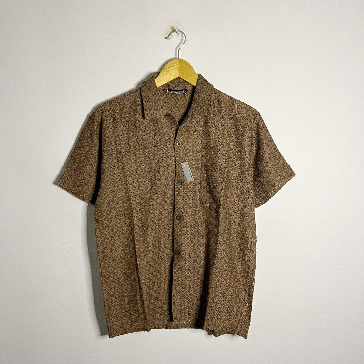 Japanese Brand Unique Mesh Shirt By Best Superior Size US M / EU 48-50 / 2 - 1 Thumbnail