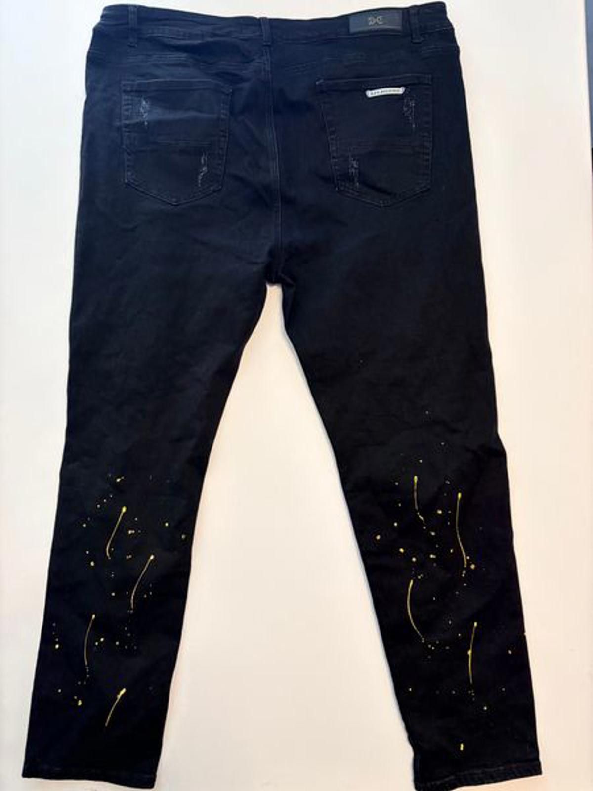Other DNA Premium Wear Distressed Black Jeans (Size 44x32) Size US 44 / EU 60 - 2 Thumbnail