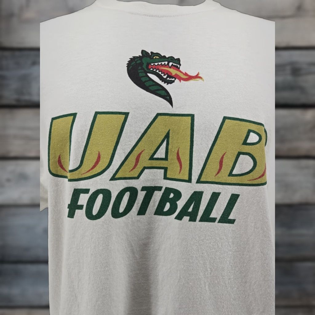 Gildan UAB Blazers Football T Shirt Men XL White Size US XL / EU 56 / 4 - 1 Thumbnail