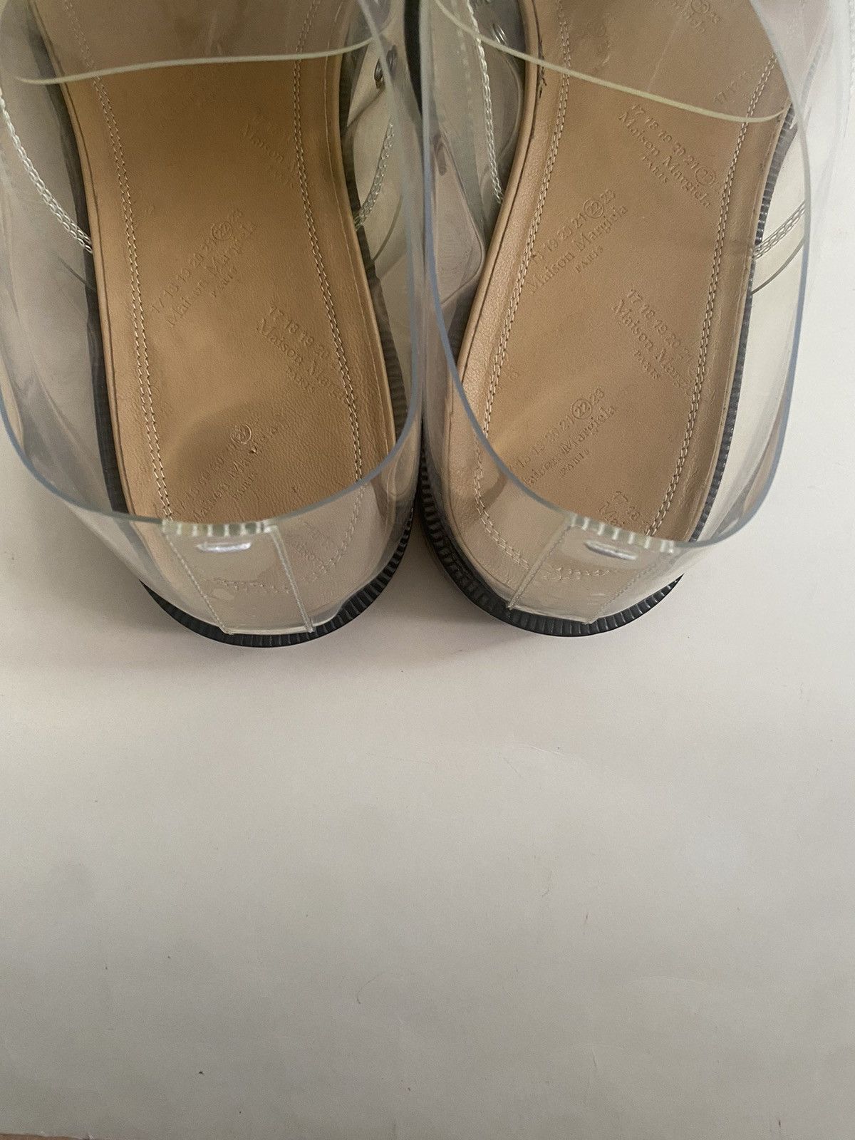 Maison Margiela 🌈-90% Maison Margiela transparent tabi IT44 Size US 11 / EU 44 - 5 Thumbnail