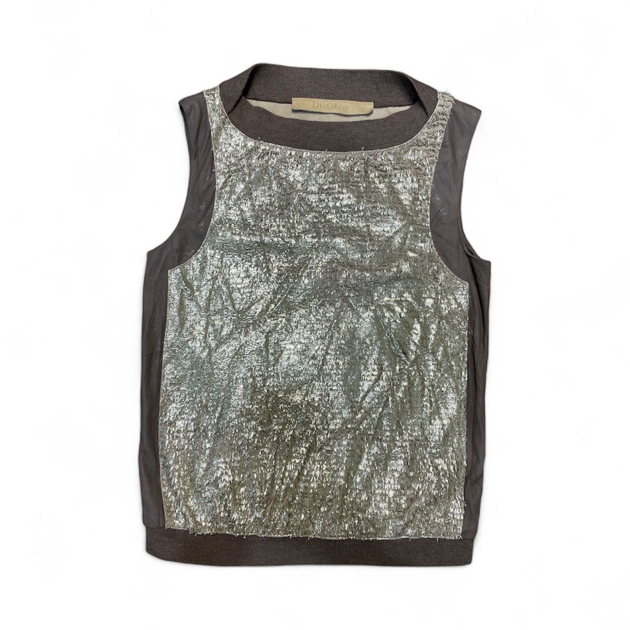 Drome Drome Pelle Leather Cuir Vest Size S / US 4 / IT 40 - 1 Thumbnail