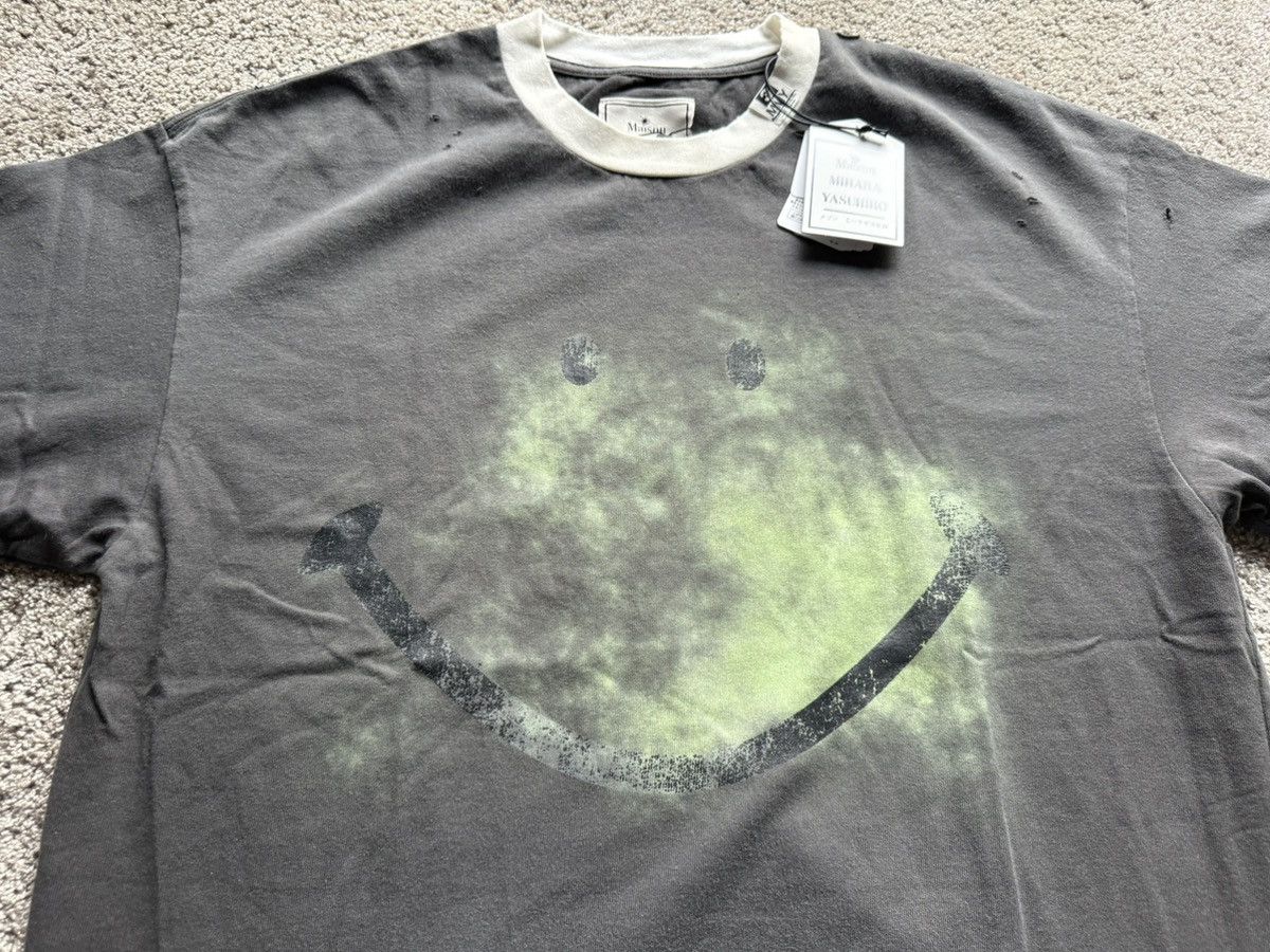 Maison MIHARA YASUHIRO Maison Mihara Yasuhiro smile acid wash MMY smiley t shirt 48 Size US M / EU 48-50 / 2 - 11 Thumbnail