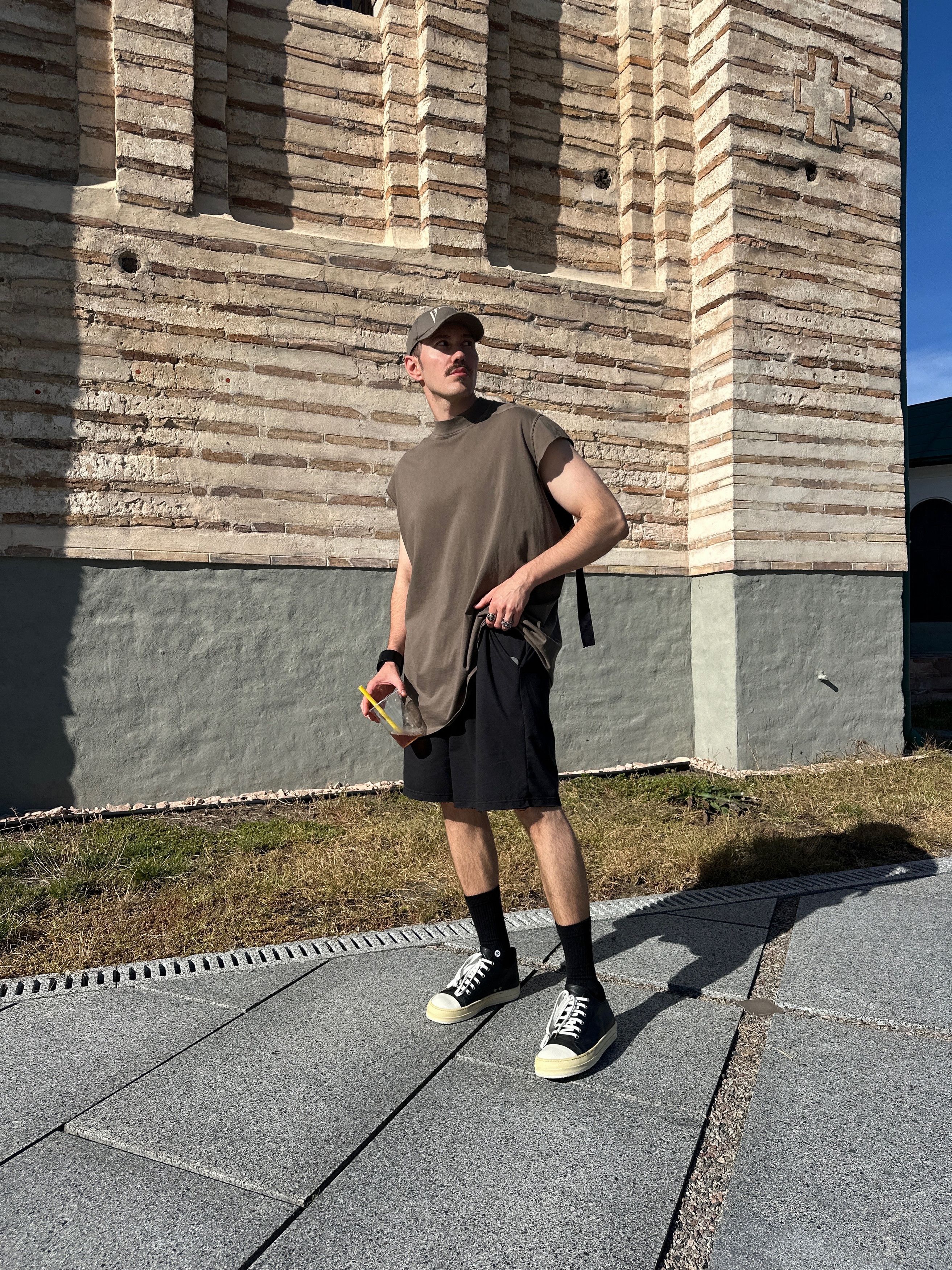 Rick Owens Drkshdw Drkshdw Oversized Cotton T-Shirt With Relaxed Fit Size US L / EU 52-54 / 3 - 3 Thumbnail
