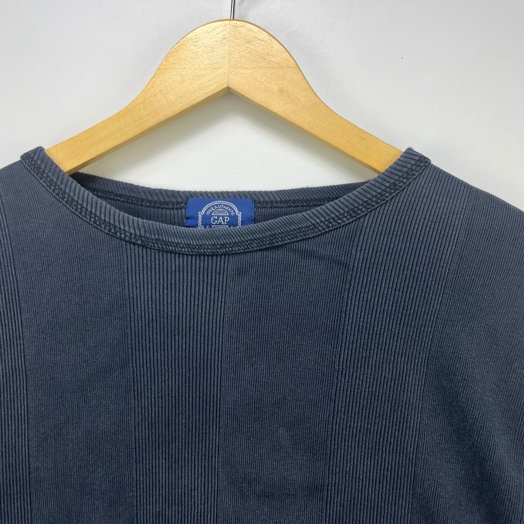 Gap VINTAGE Gap Shirt Mens Long Sleeve M Black 90s Made in Hong Kong Size US M / EU 48-50 / 2 - 3 Thumbnail