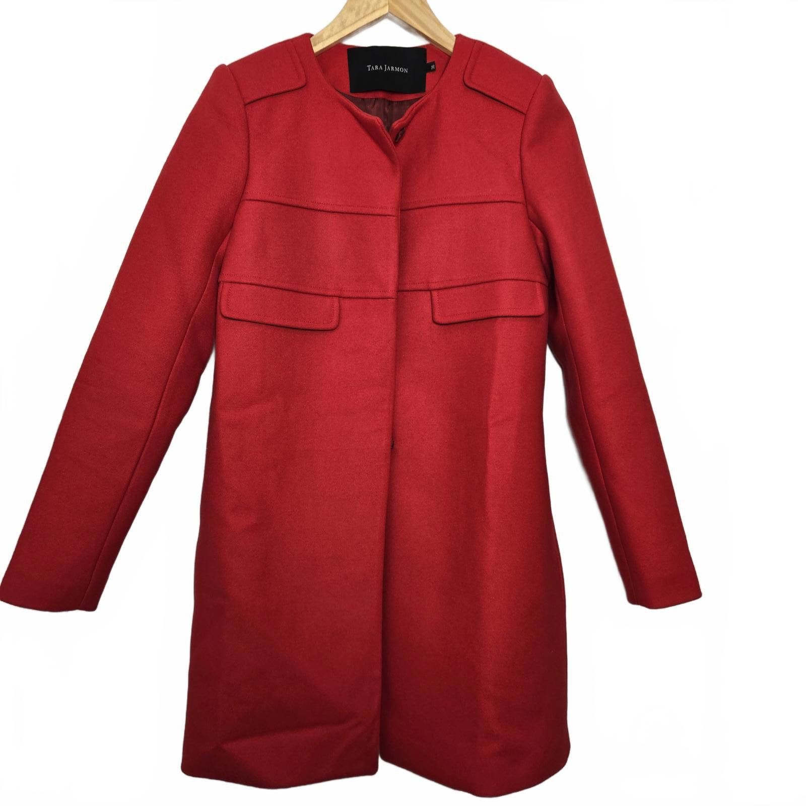 Tara Jarmon Tara Jarmon Coat Manteau Size S / US 4 / IT 40 - 1 Thumbnail