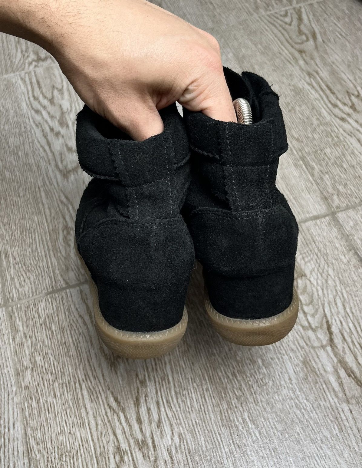 Isabel Marant Etoile ISABEL MARANT ETOILE STYLE BEKETT HYPE BLACK SNEAKERS Size US 8 / IT 38 - 11 Thumbnail