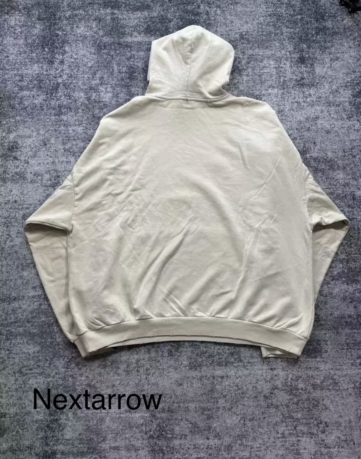 Balenciaga Balenciaga beige Be Nice hoodie 2412-Nextarrow Size US L / EU 52-54 / 3 - 2 Thumbnail
