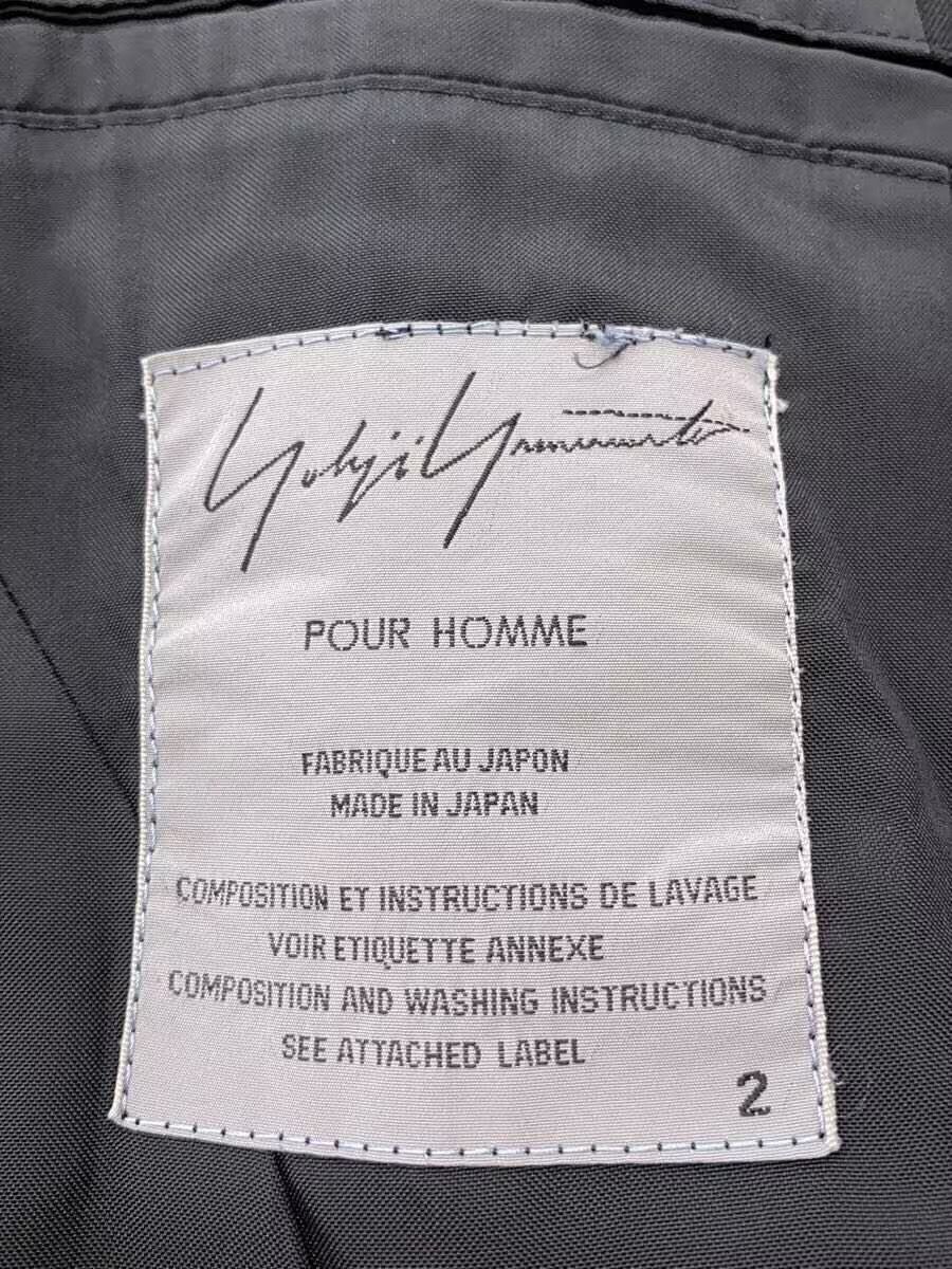 Yohji Yamamoto yohji yamamoto POUR HOMME Cut-off wool tailored jacket Size US M / EU 48-50 / 2 - 3 Thumbnail