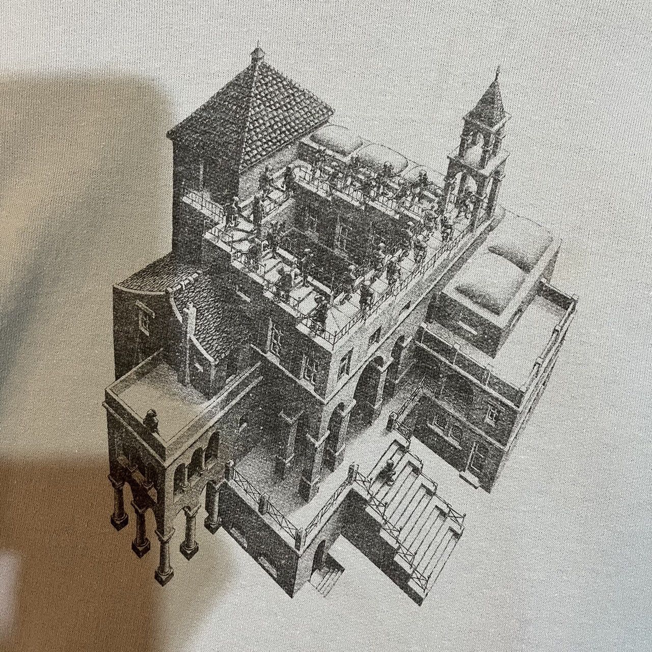 Vintage mc escher hoodie Size US M / EU 48-50 / 2 - 2 Thumbnail