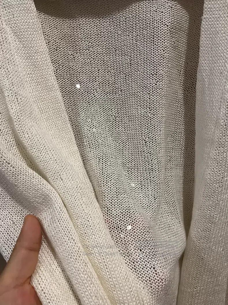 Brunello Cucinelli Brunello Cucinelli Linen Beaded Open Cardigan Jacket Size M / US 6-8 / IT 42-44 - 3 Thumbnail