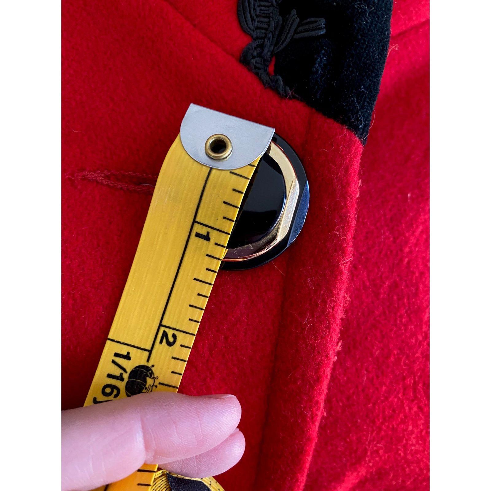 Vintage lady suzette swing coat vintage 60s union made red black Size 3XL / US 20-22 - 6 Thumbnail