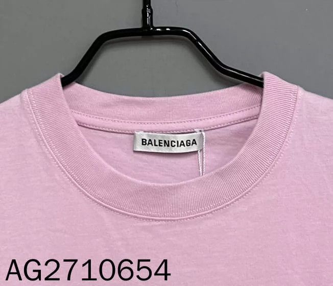 Balenciaga Balenciaga Pink letter logo short sleeve 2502-Nextarrow Size US M / EU 48-50 / 2 - 4 Thumbnail
