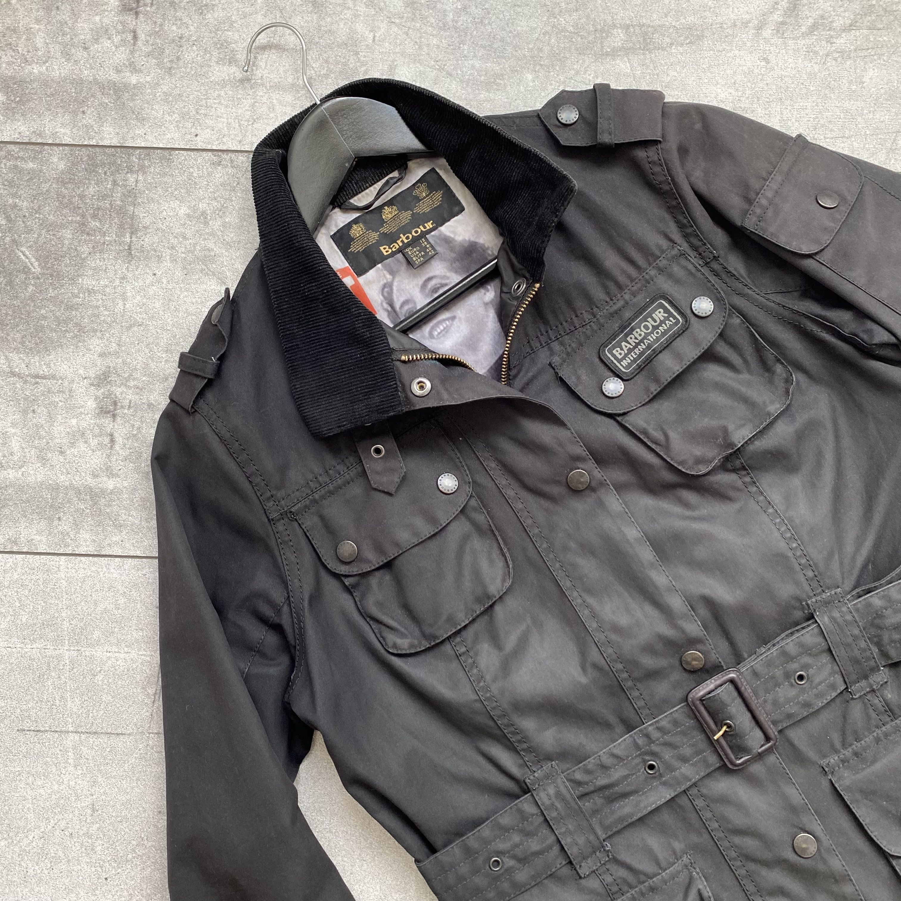 Barbour Barbour international June Waxed Cotton Jacket Size M / US 6-8 / IT 42-44 - 9 Thumbnail