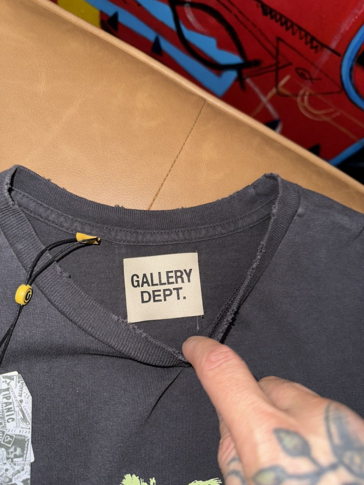Gallery Dept. Gallery dept logo t shirt Size US S / EU 44-46 / 1 - 3 Thumbnail