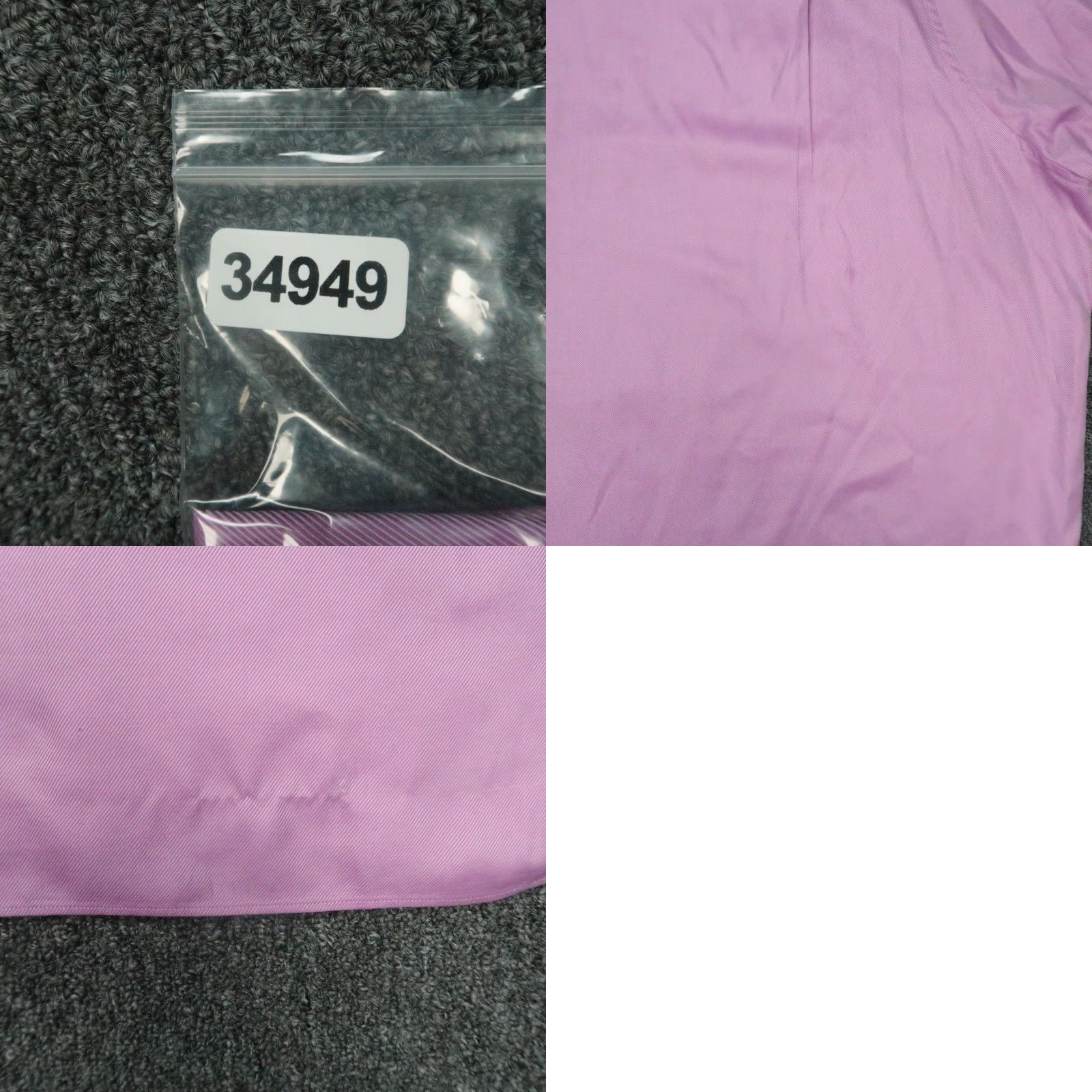 Turnbull & Asser Turnbull & Asser Shirt Mens 4XL Purple Bespoke Dress Shirt French Cuff Long Sleeve Size US XXL / EU 58 / 5 - 9 Thumbnail