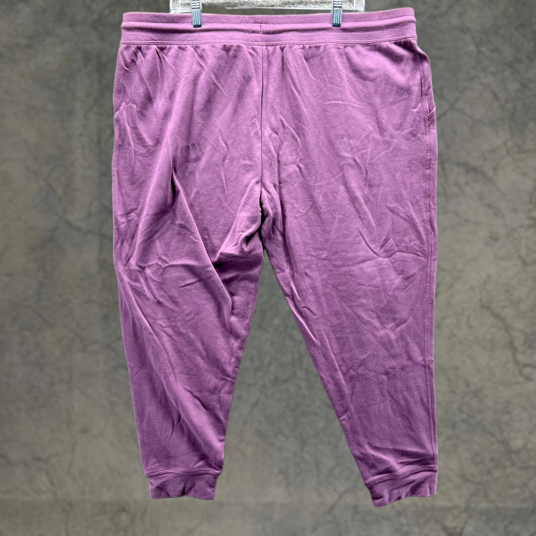 Eddie Bauer Eddie Bauer Jogger Womens XXL Purple Fleece Berry Conserve Cozy Soft Sweatpants Size 40" / US 18 - 1 Thumbnail