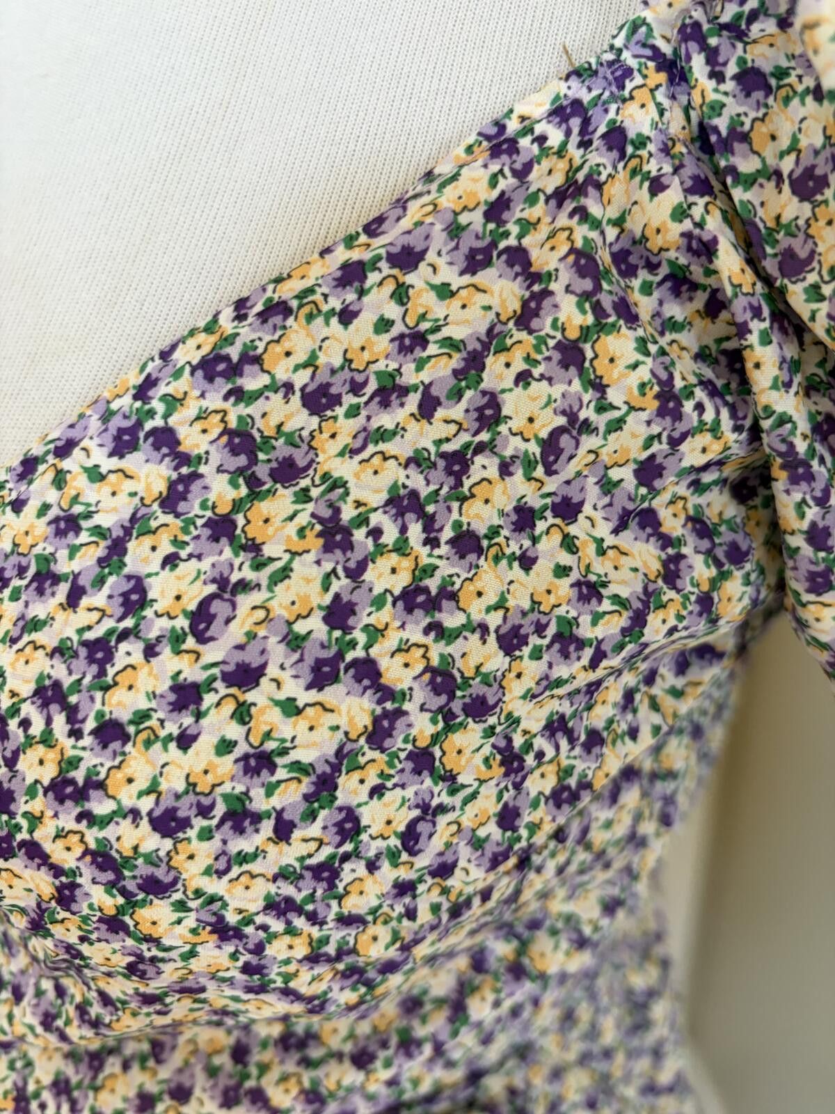 Daytona Dazy wrap floral print dress Size M / US 6-8 / IT 42-44 - 3 Thumbnail
