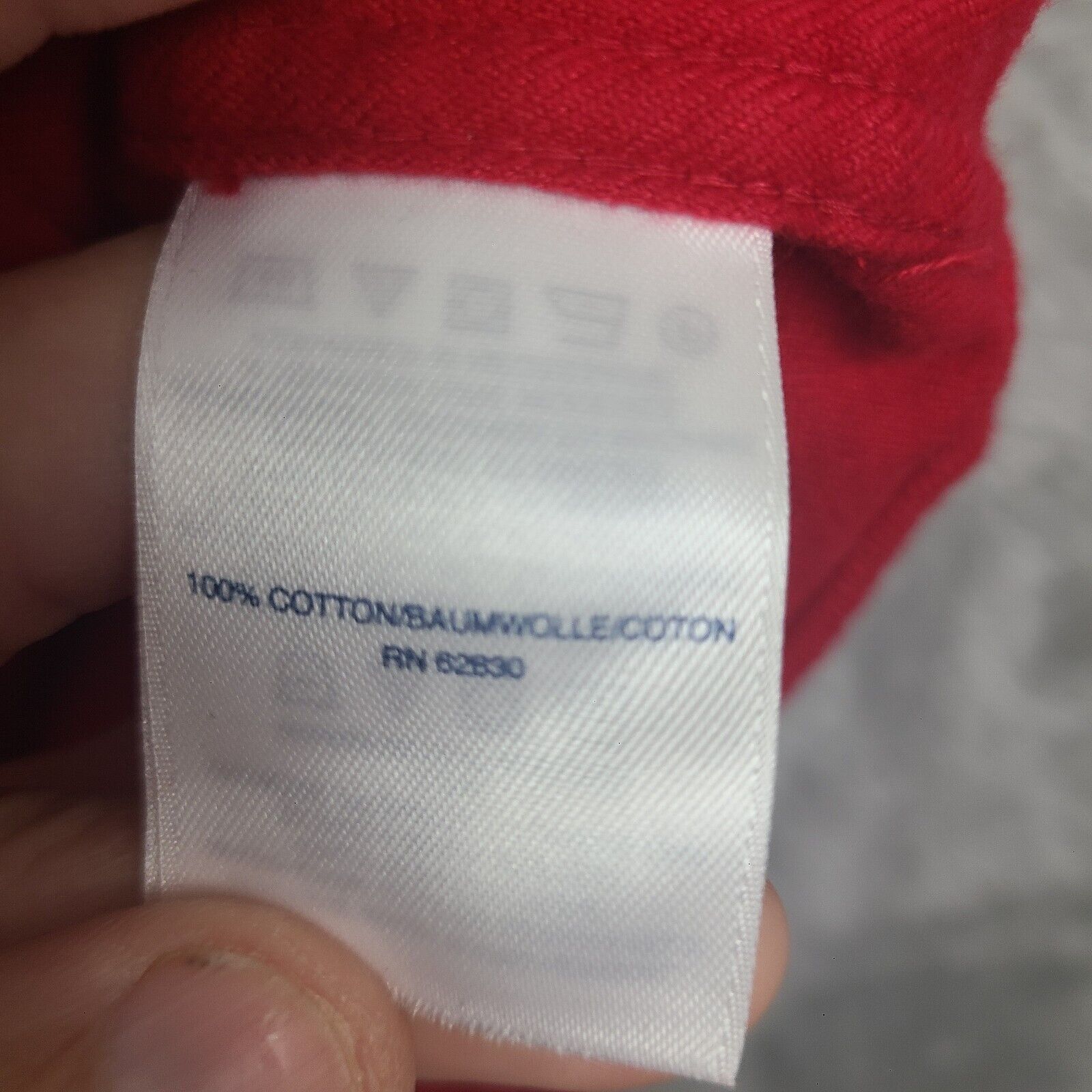 Lands' End Lands End Long Sleeve Red Men's Traditional Fit Flagship Fla Size US L / EU 52-54 / 3 - 4 Thumbnail