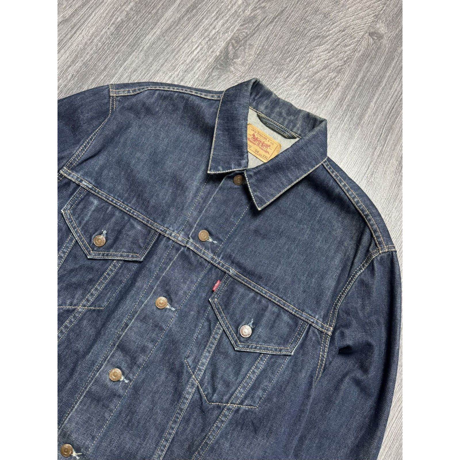 Levi's Vintage 90s Levi's Trucker Denim Jacket Size US XL / EU 56 / 4 - 2 Thumbnail