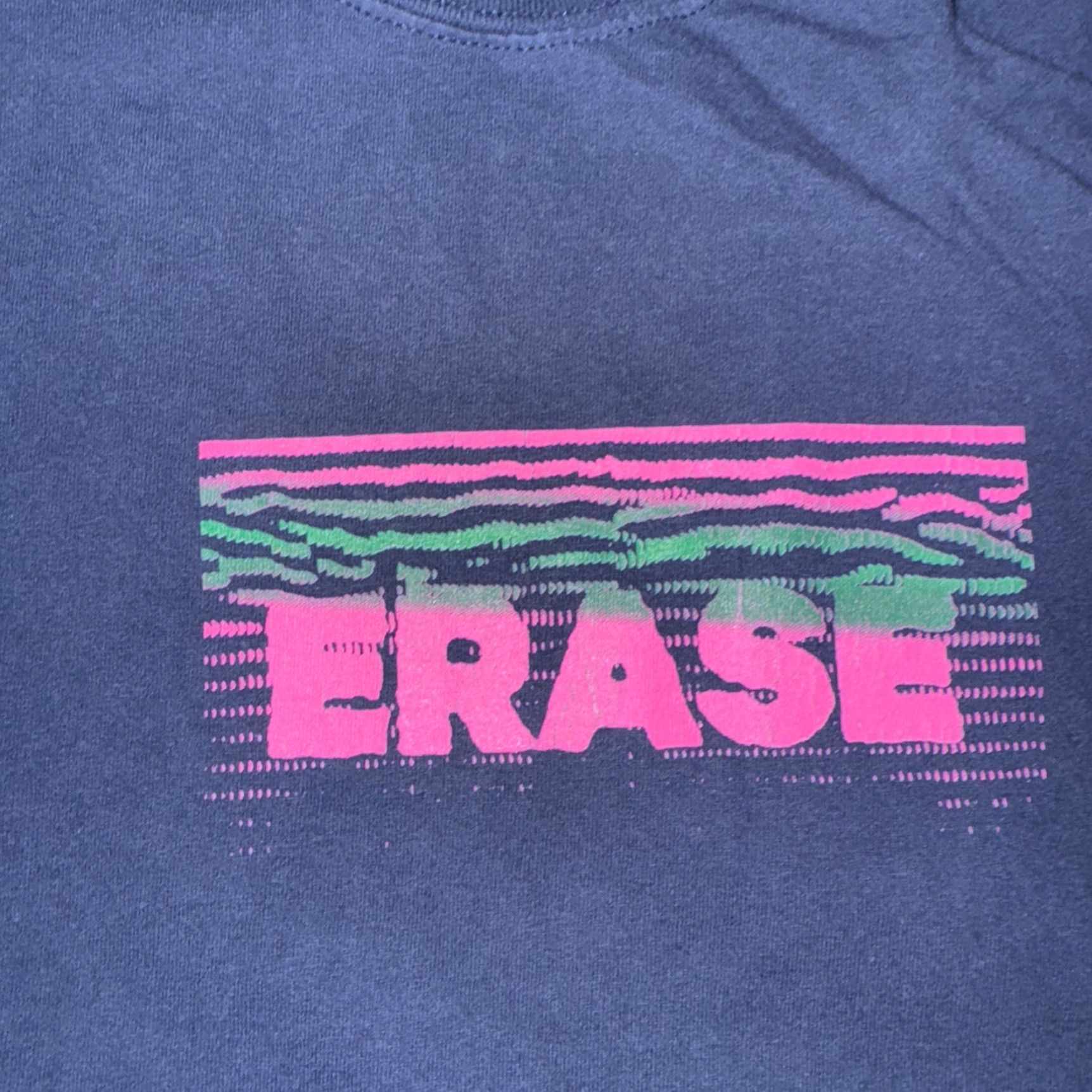 Erased Project Erase Graphic T-Shirt Navy Blue XL Men’s Size XL Size US XL / EU 56 / 4 - 2 Thumbnail