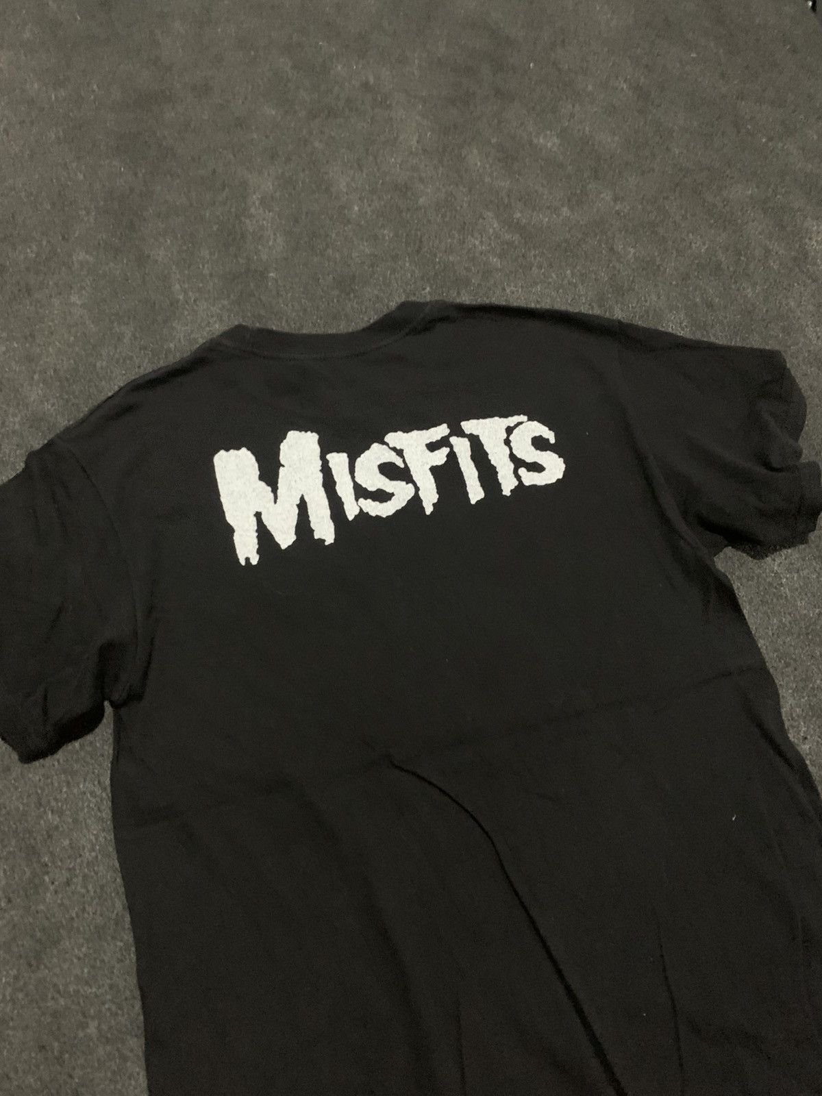 Band Tees Vintage Misfits The Fiend Skull Logo T-Shirt - Black Size US M / EU 48-50 / 2 - 7 Thumbnail