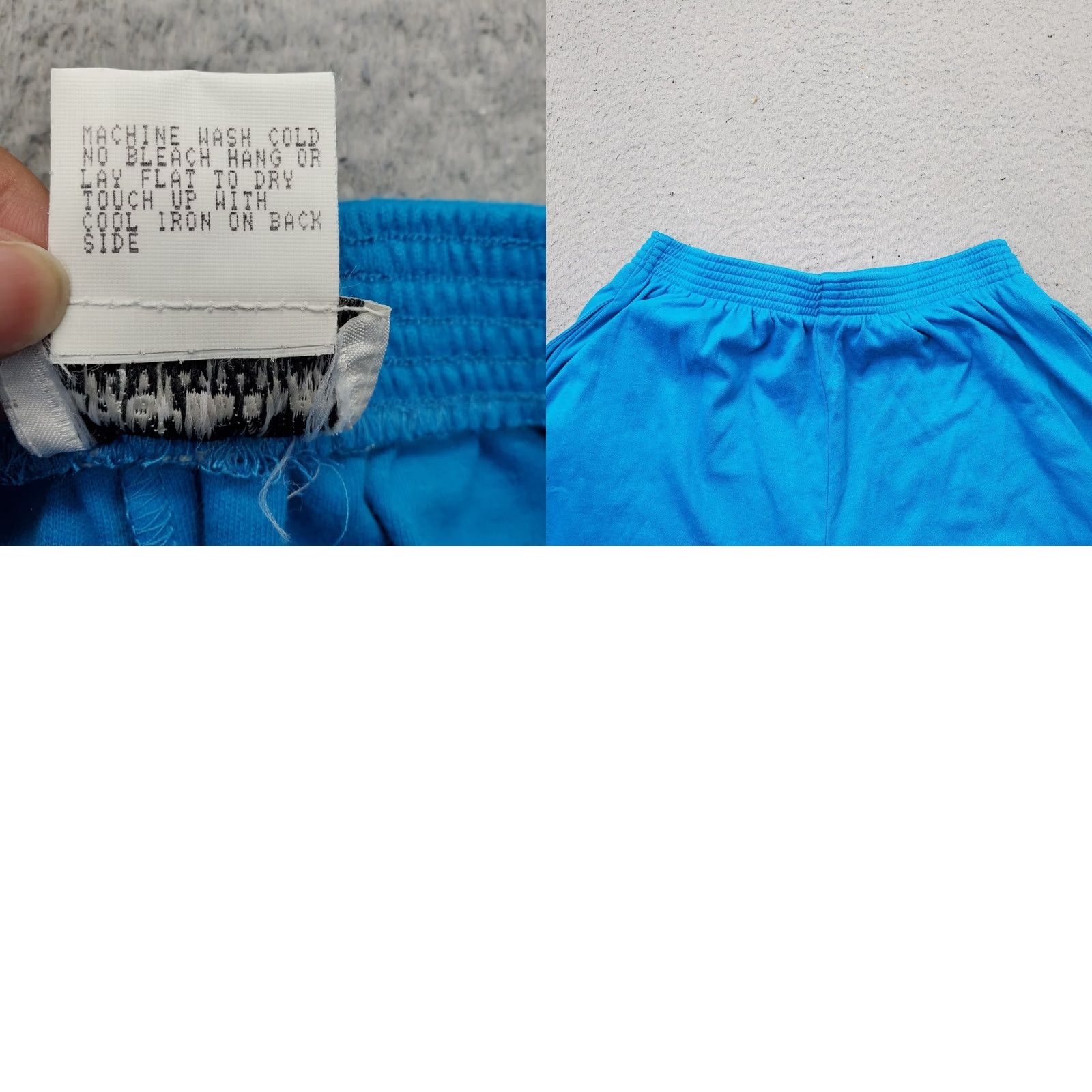 Vintage Leslie Fay Running Shorts Womens PM Blue Athletic Elastic Waist Size 32" / US 10 / IT 46 - 8 Thumbnail