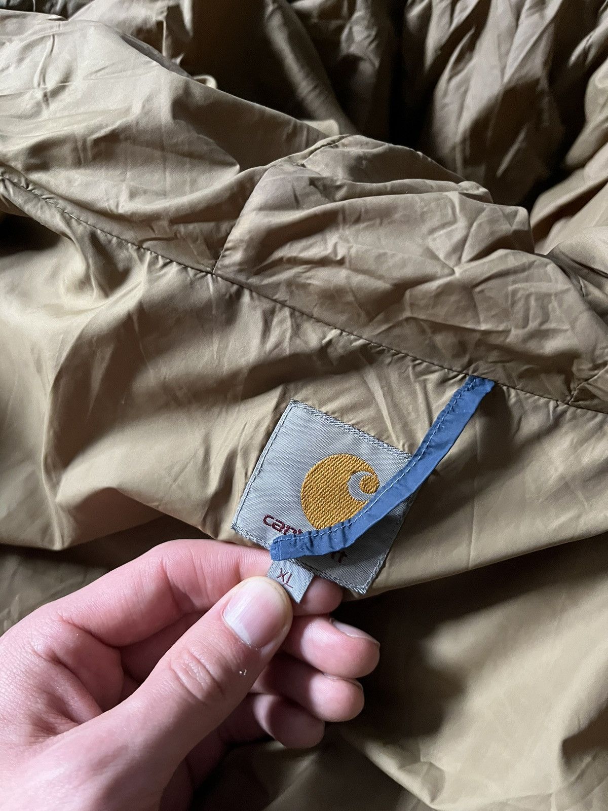 Carhartt Carhartt Raleigh Puffer vintage blue jacket feather rare Size US XL / EU 56 / 4 - 19 Thumbnail
