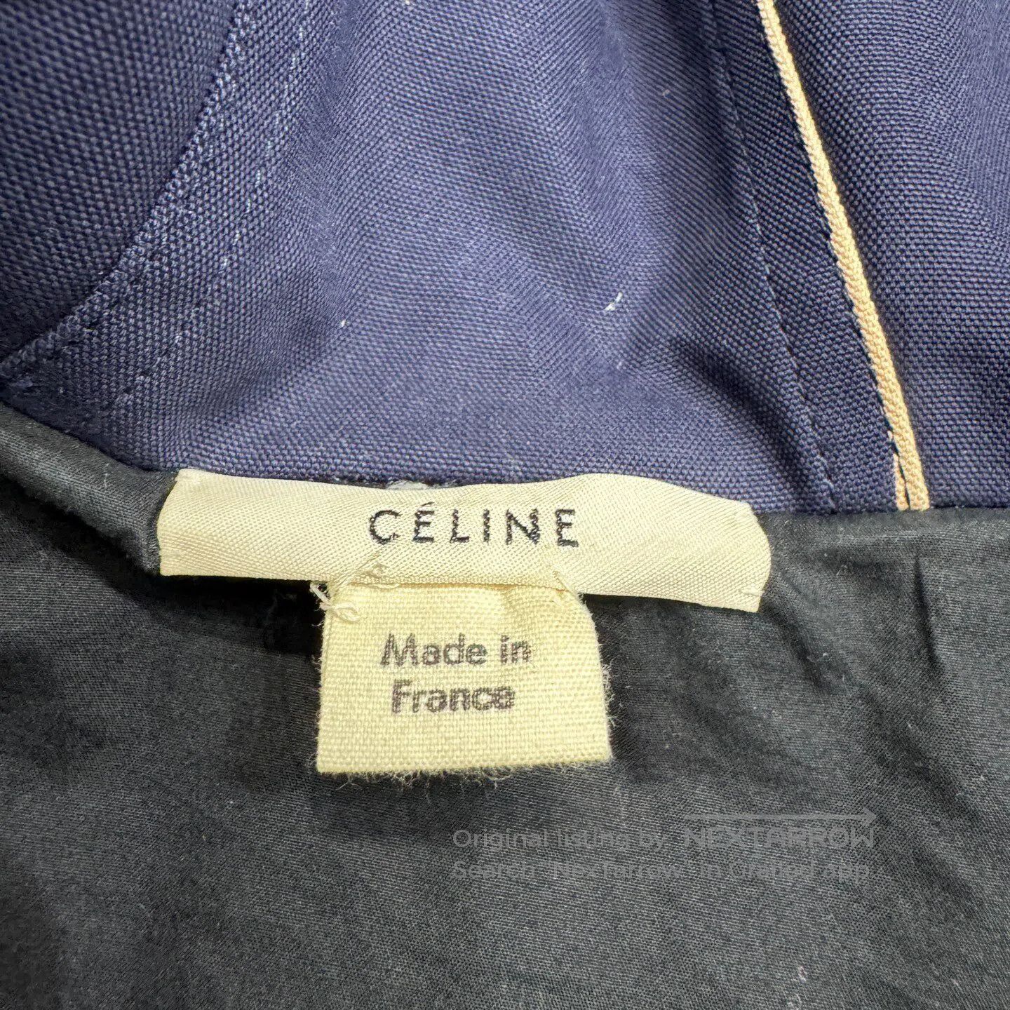 Celine CELINE Vertical striped trench coat| Size S / US 4 / IT 40 - 3 Thumbnail