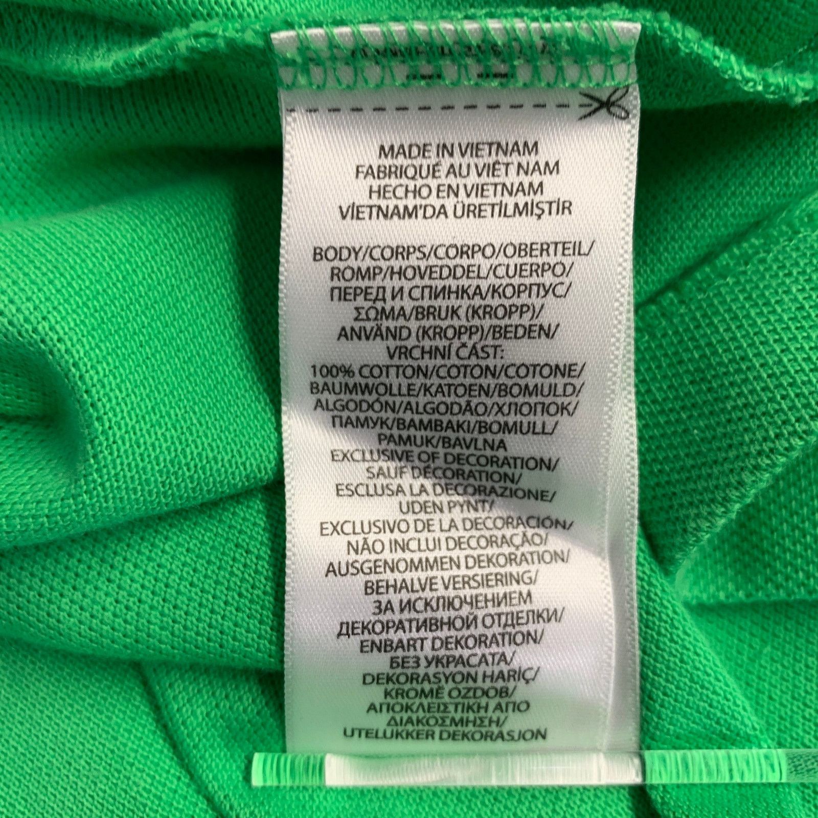 Polo Ralph Lauren Size XL Lime Green Cotton Half Placket Polo Size US XL / EU 56 / 4 - 5 Thumbnail