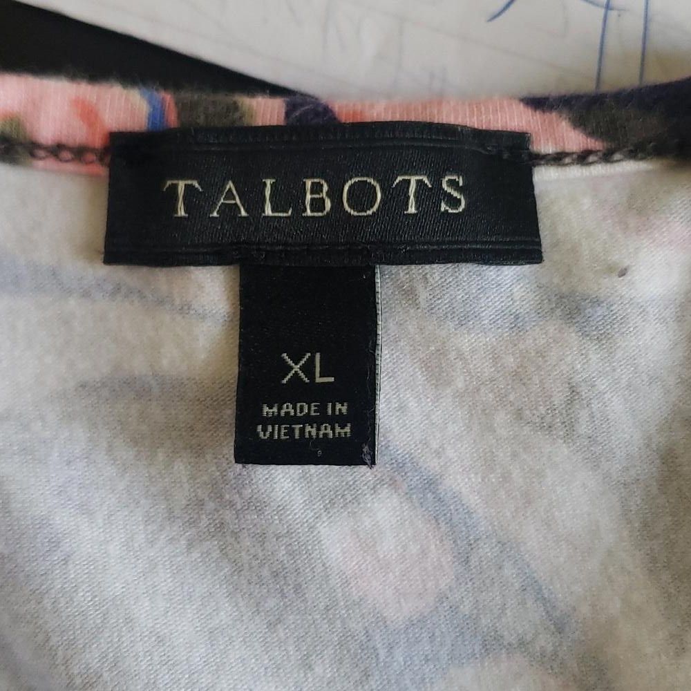 Designer CT133 Talbots Floral Maxi Sleeveless Sundress XL Size XL / US 12-14 / IT 48-50 - 7 Thumbnail