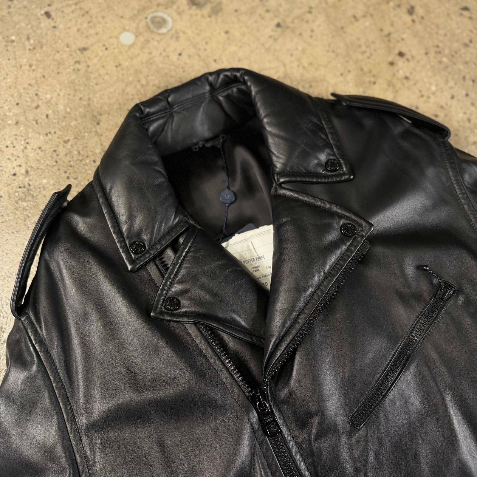 Louis Vuitton Louis Vuitton Leather Puffer Perfecto Jacket Size US XL / EU 56 / 4 - 3 Thumbnail