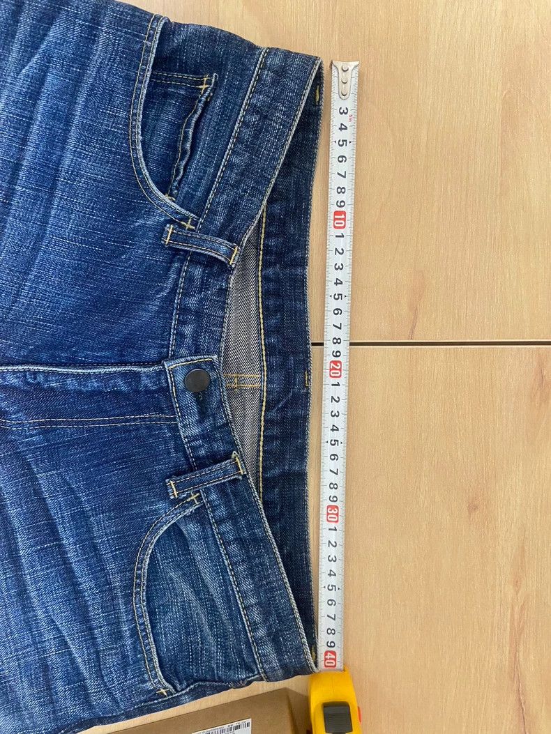 Number (N)ine Number (N)ine05SS red knife-cut jeans 2503-Nextarrow Size US 32 / EU 48 - 8 Thumbnail