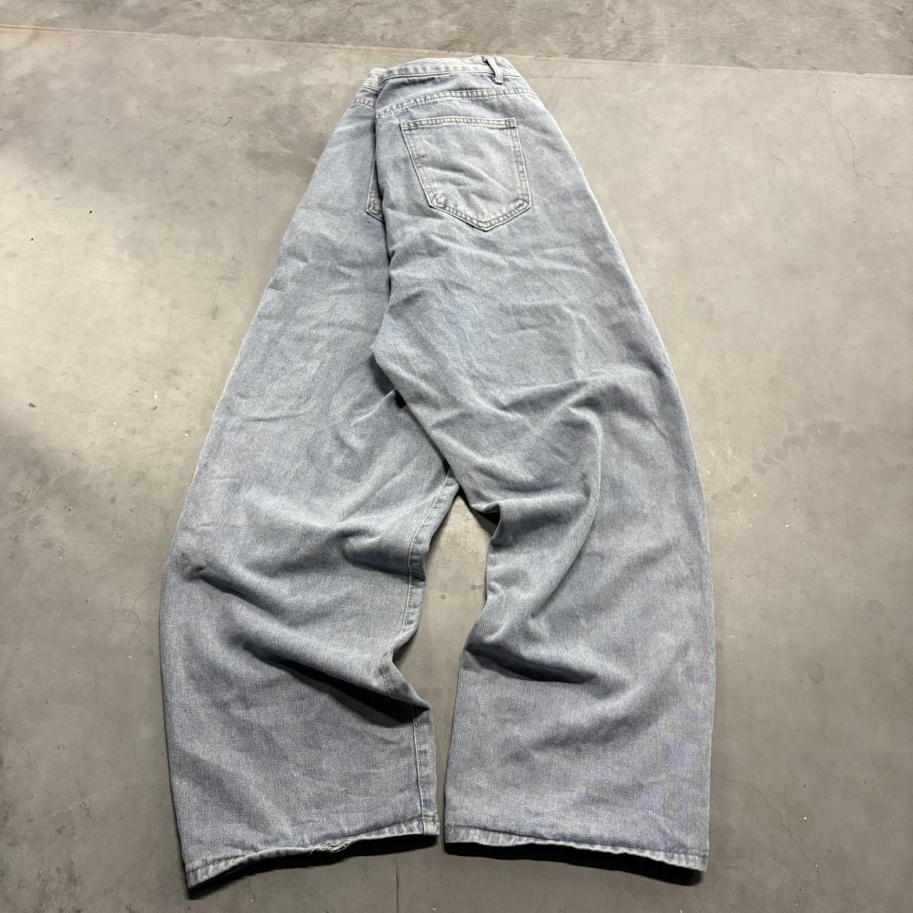 Vintage Crazy Vintage Y2K/2000s Baggy Light Wash Skater Style Denim Jeans! Size US 36 / EU 52 - 6 Thumbnail