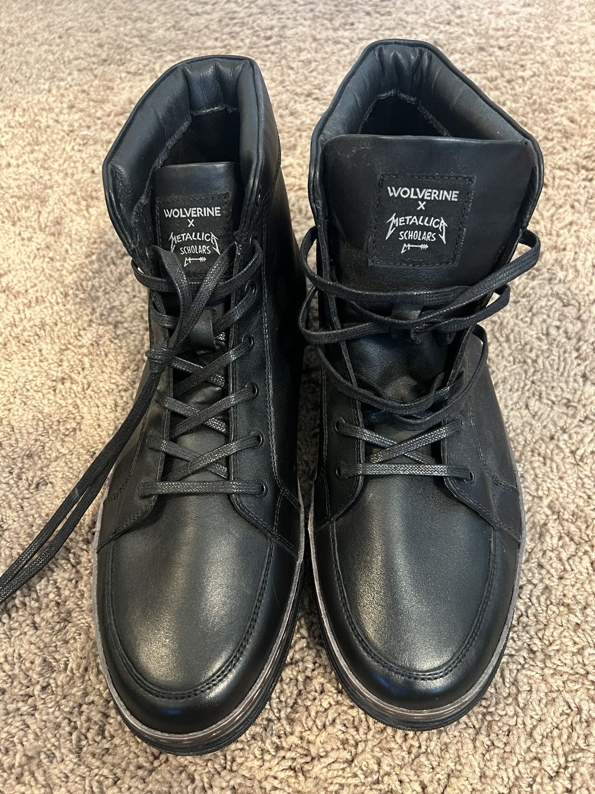 Wolverine Wolverine x Metallica Scholars Leather Boots Size US 11.5 / EU 44-45 - 3 Thumbnail