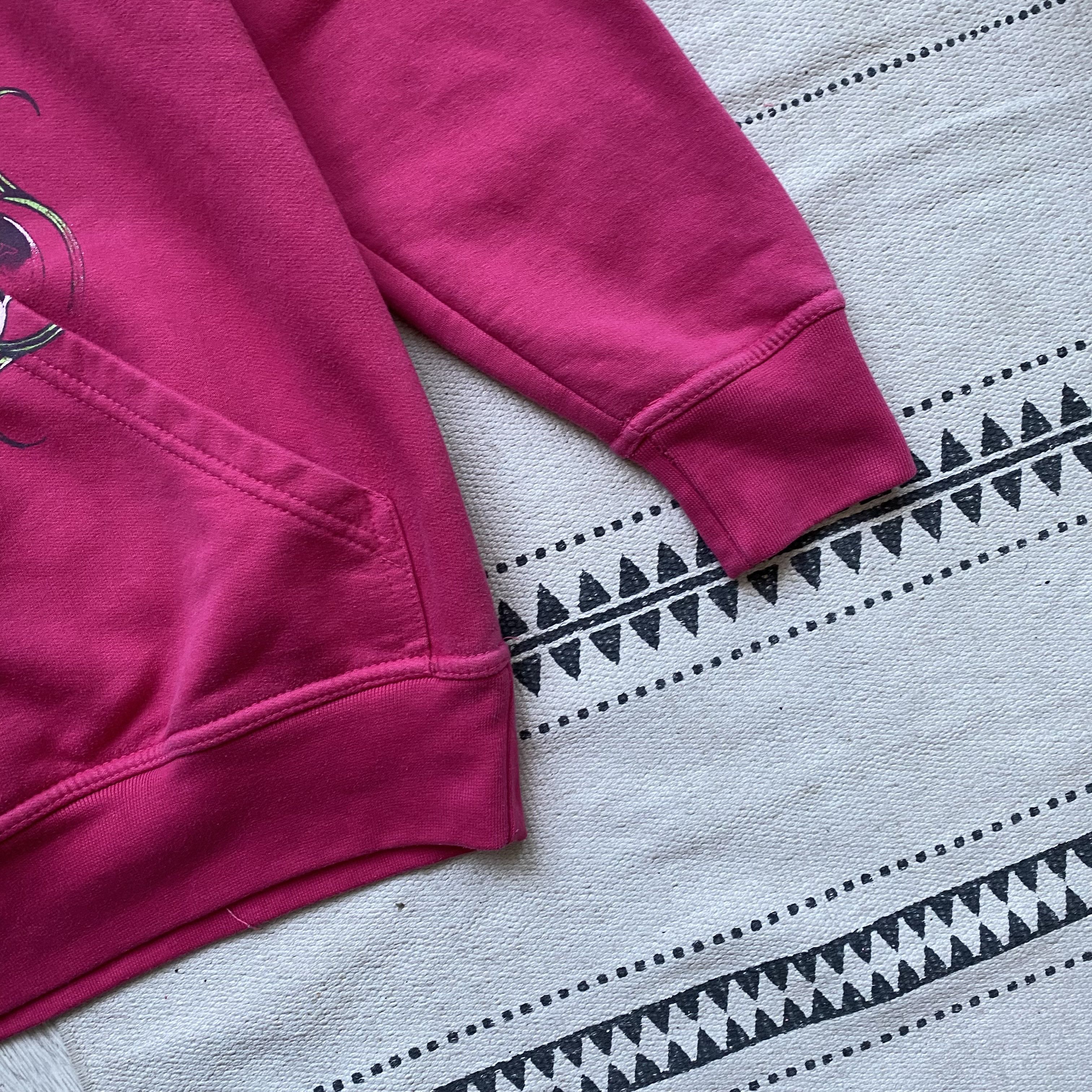 Ed Hardy ❤️ Y2K Vintage 2000s Ed Hardy hoodie pink big logo Size US S / EU 44-46 / 1 - 5 Thumbnail