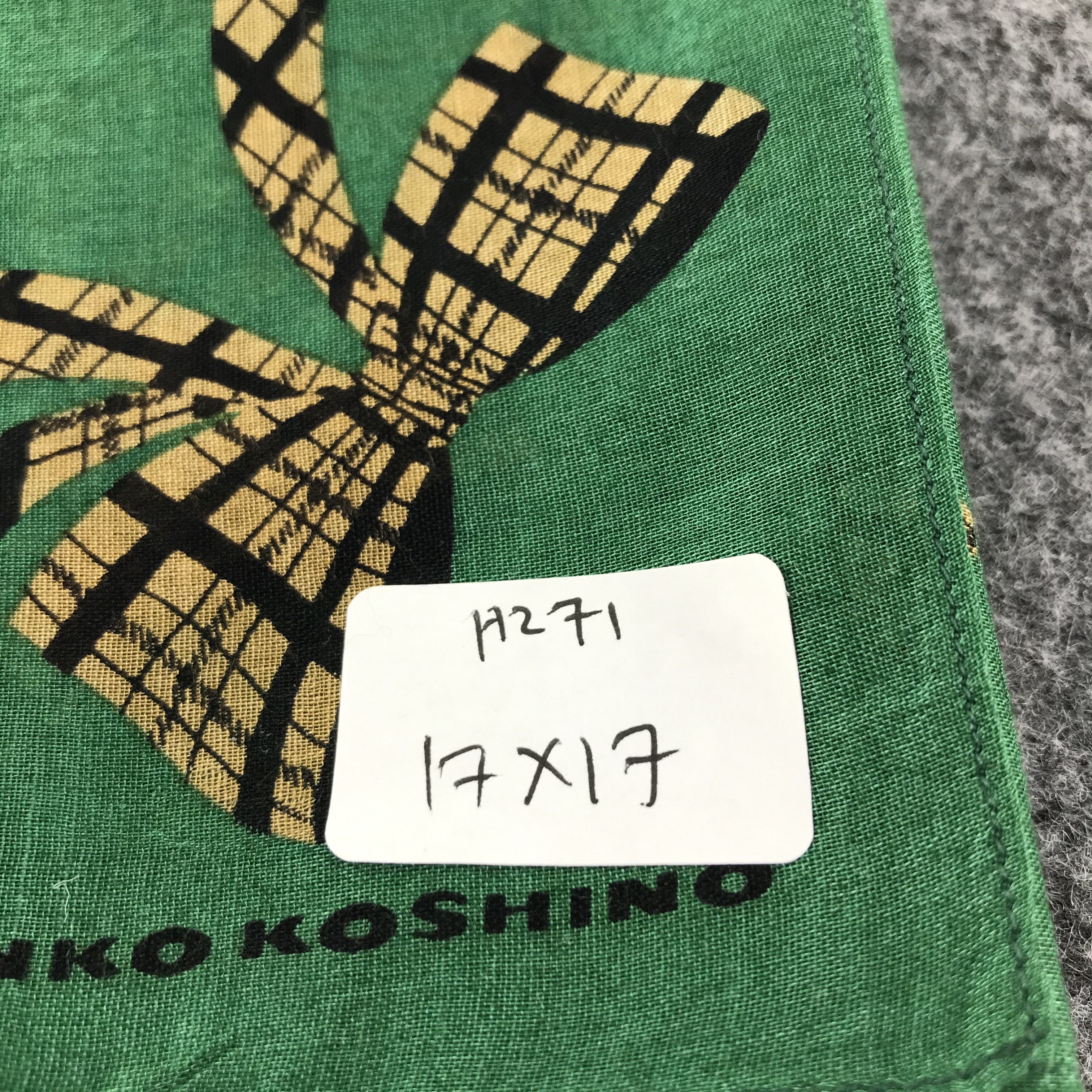 Japanese Brand × Mr. Junko × Vintage Junko Koshino Handkerchief Neckerchief Bandana H271 Size ONE SIZE - 7 Thumbnail