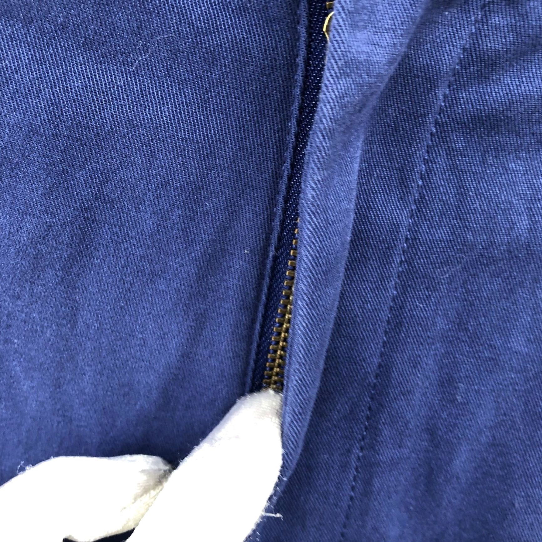 Brooks Brothers Brooks Brothers 346 Chino Pants Mens 36x32 Blue Flat Front Straight Leg Cotton Dress Casual Workwear Size US 36 / EU 52 - 5 Thumbnail
