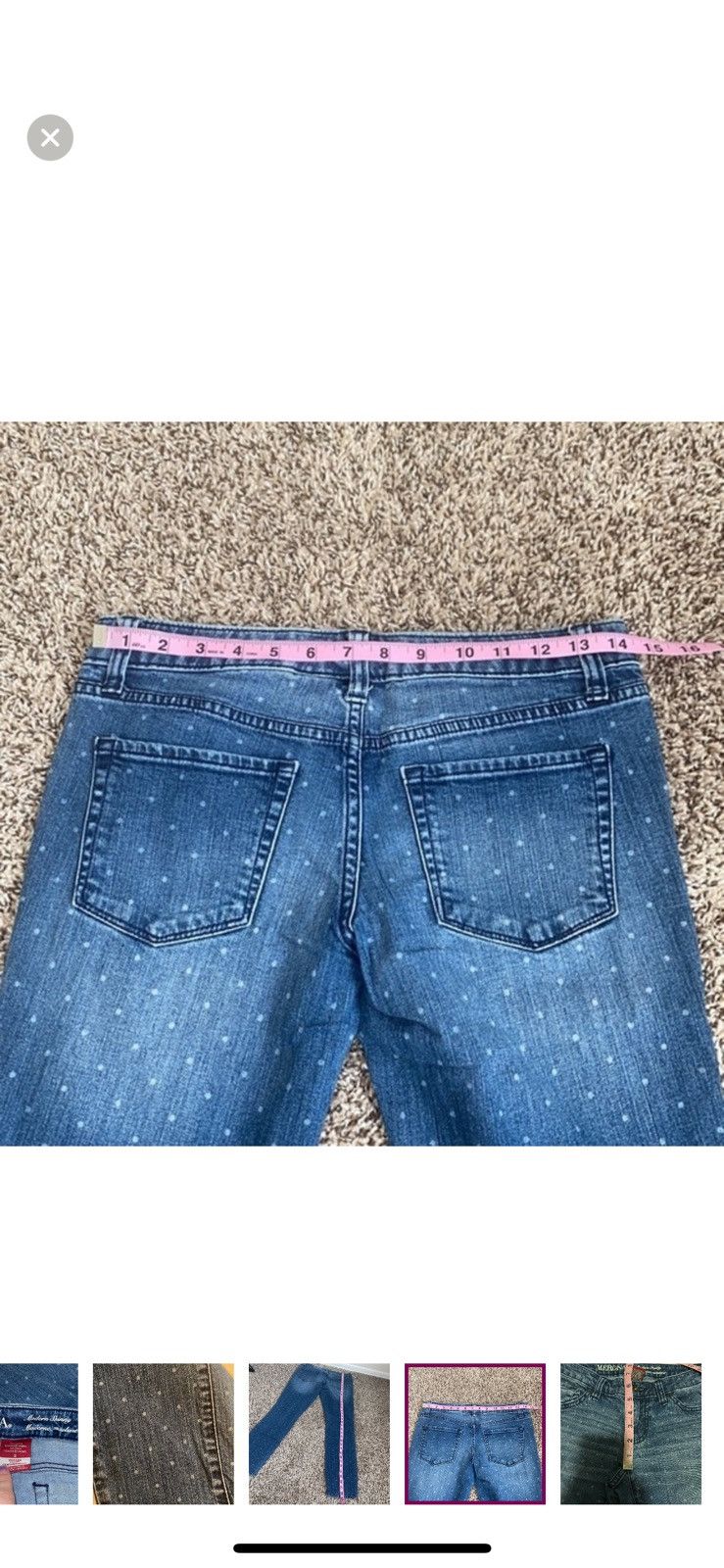 Merona Merona polka dot skinny jeans size 2 Size 26" / US 2 / IT 38 - 7 Thumbnail
