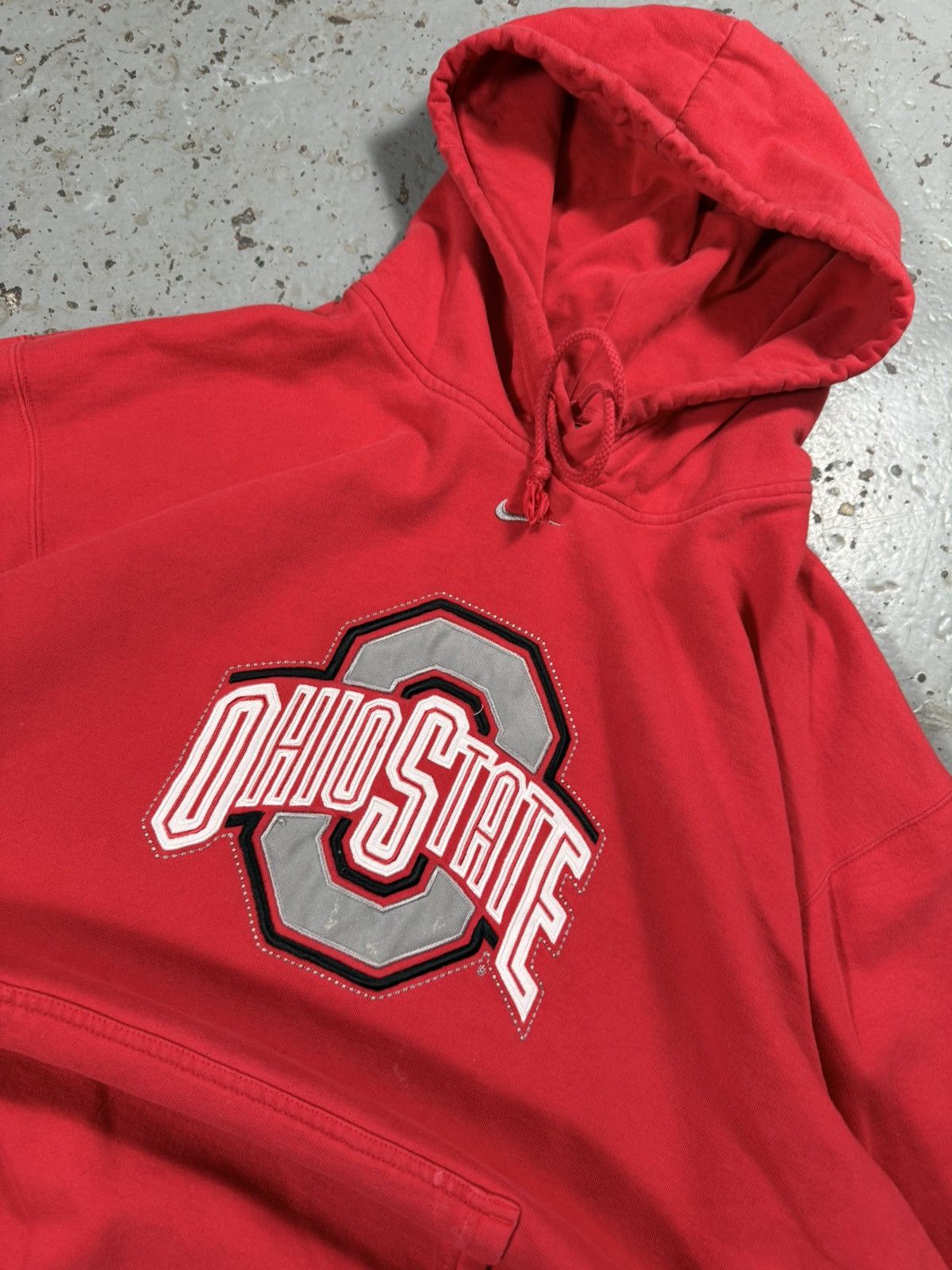 Nike Nike Ohio State Centre Swoosh Hoodie Size US XL / EU 56 / 4 - 2 Thumbnail