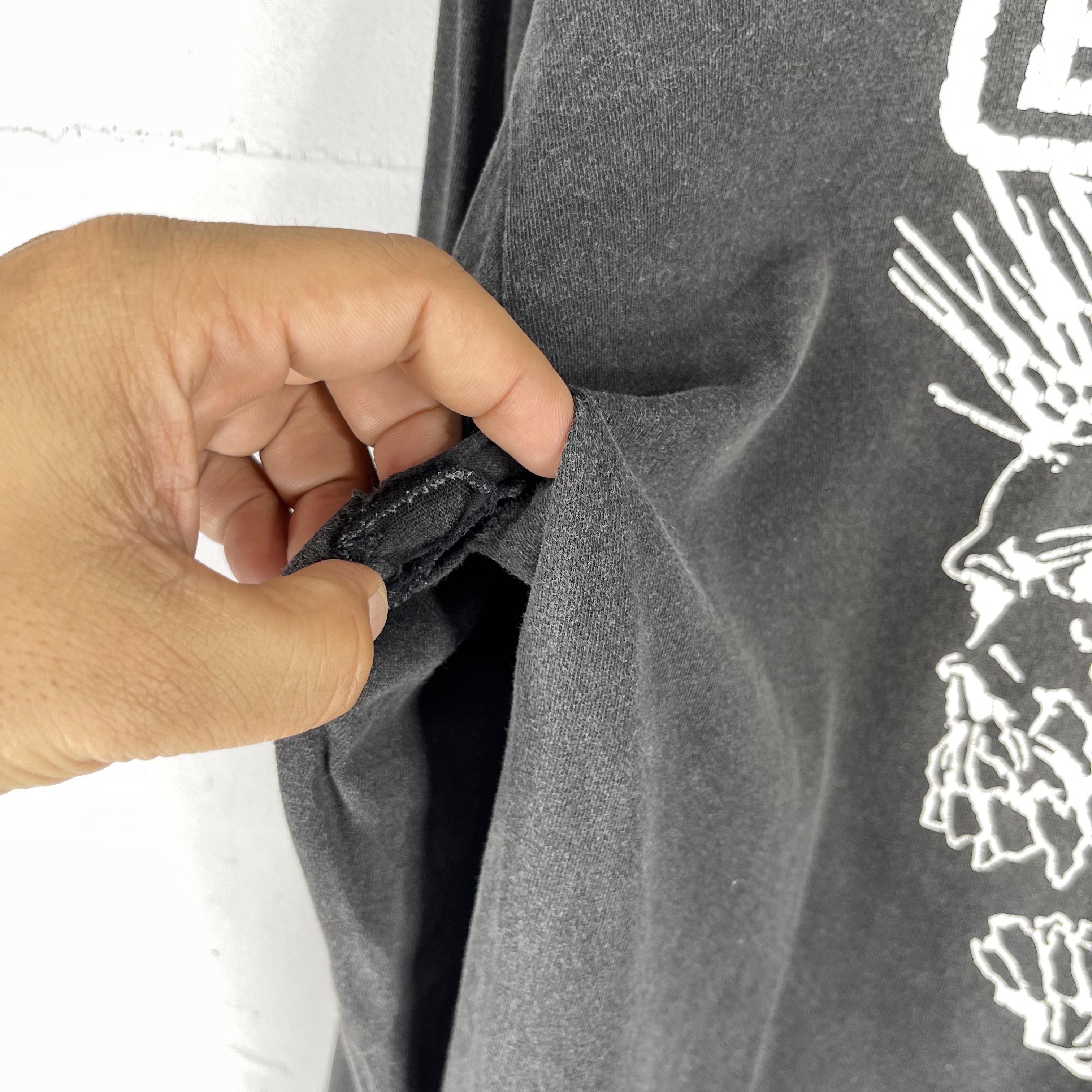 Band Tees × Vintage Vintage THE EXPLOITED Punk Distressed Long Sleeves Tshirt Size US M / EU 48-50 / 2 - 5 Thumbnail